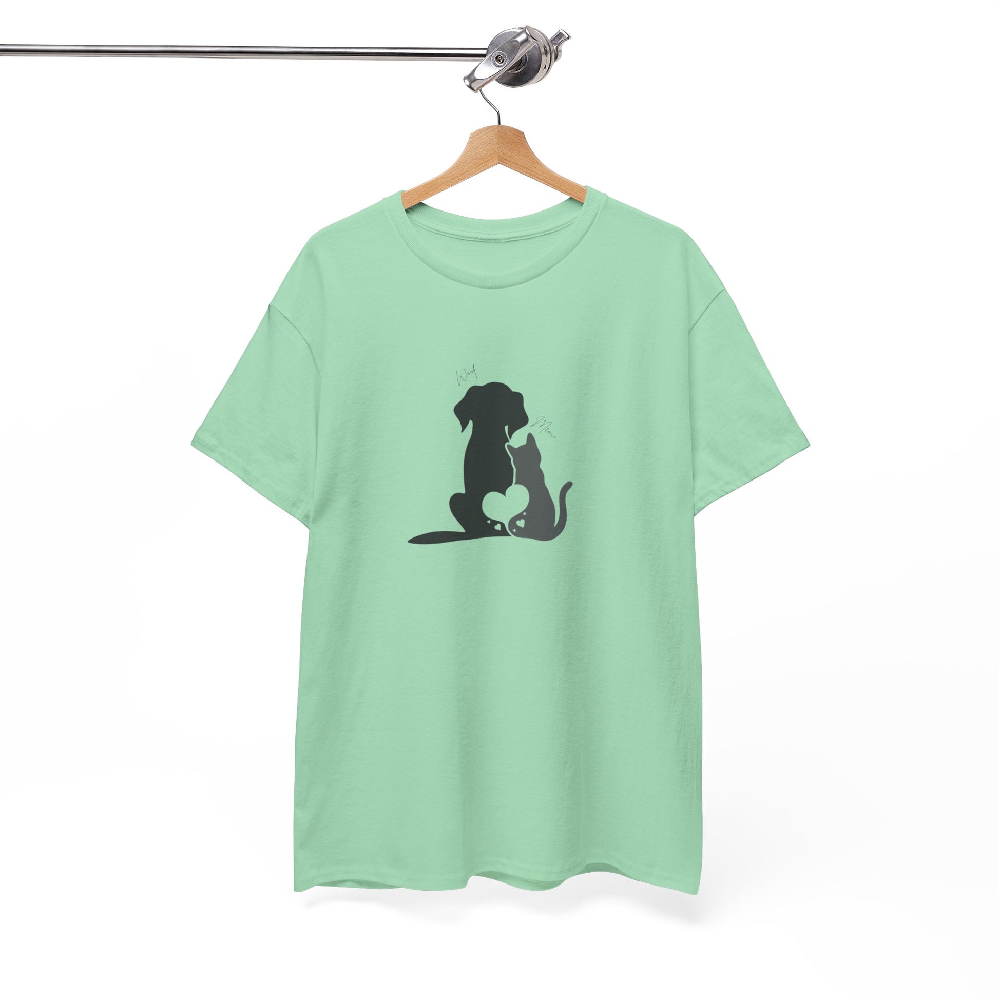 Adorable Pet Love Tee, Unisex Cotton T-Shirt, Animal Lover Gift, Cute Dog Cat Design, Everyday Casual Wear, Perfect for Pet Lovers