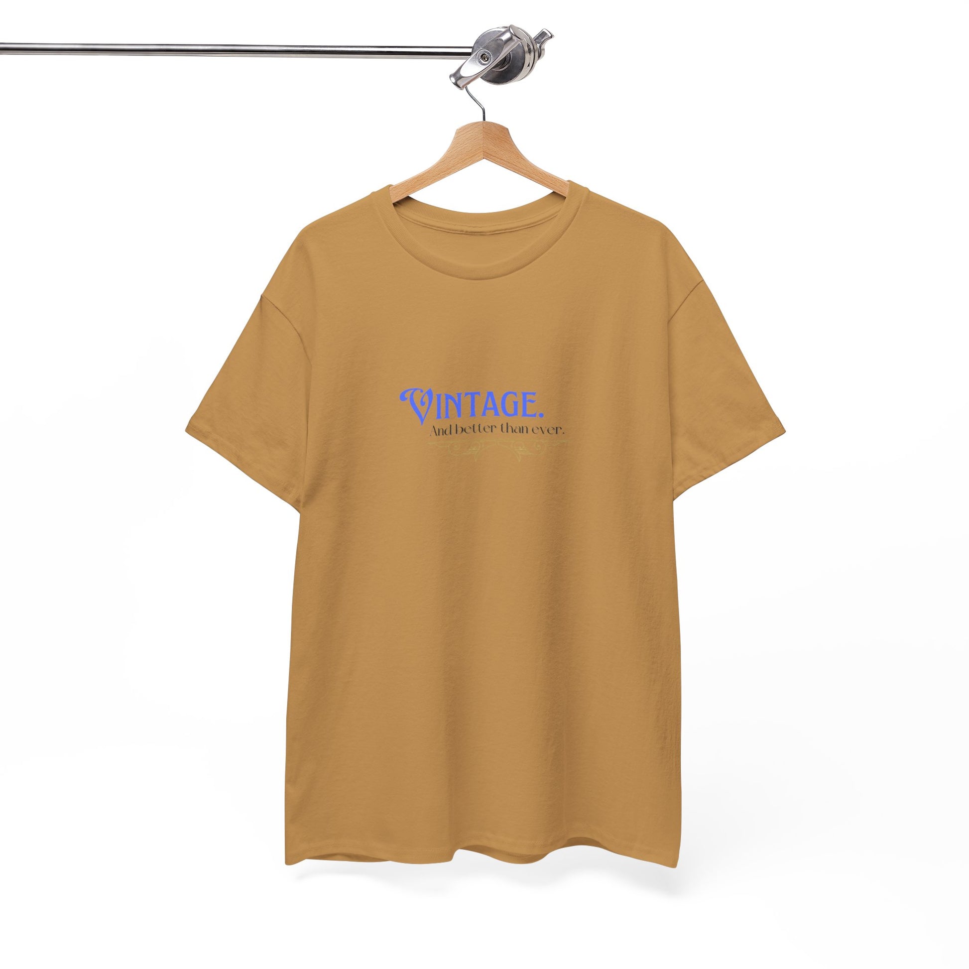 Vintage Inspired Unisex Heavy Cotton Tee, Retro Casual Shirt, Gift for Him/Her, Summer Fashion, Unique Vintage Tee