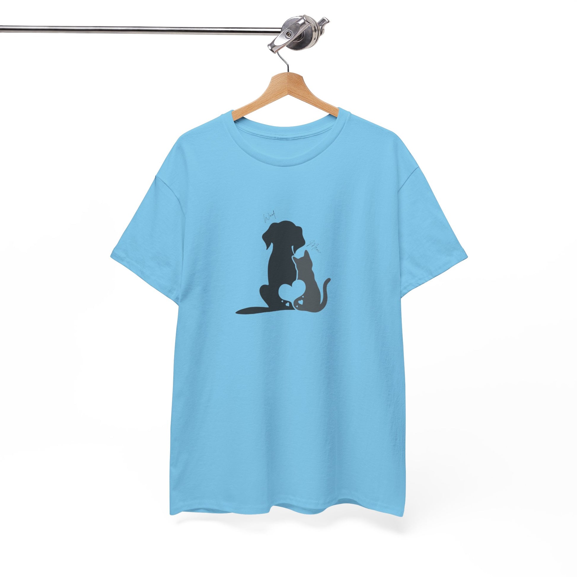 Adorable Pet Love Tee, Unisex Cotton T-Shirt, Animal Lover Gift, Cute Dog Cat Design, Everyday Casual Wear, Perfect for Pet Lovers