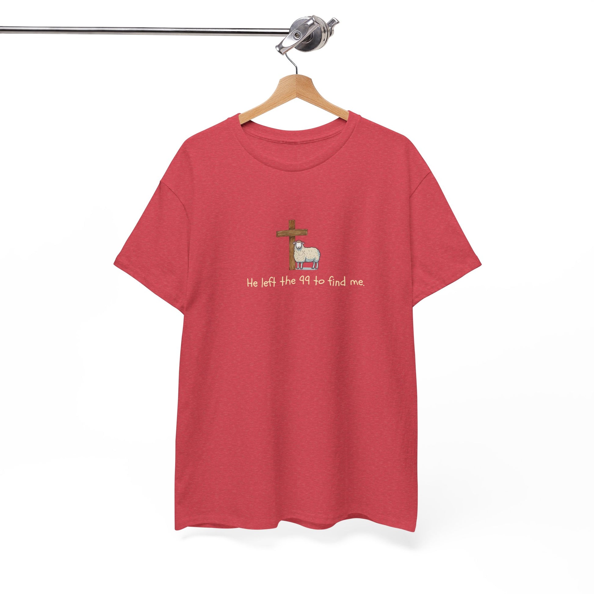 Faith-Inspired Unisex Heavy Cotton Tee | Christian Apparel, Spiritual Gift, Religious T-Shirt, Casual Wear, Inspirational Clothing