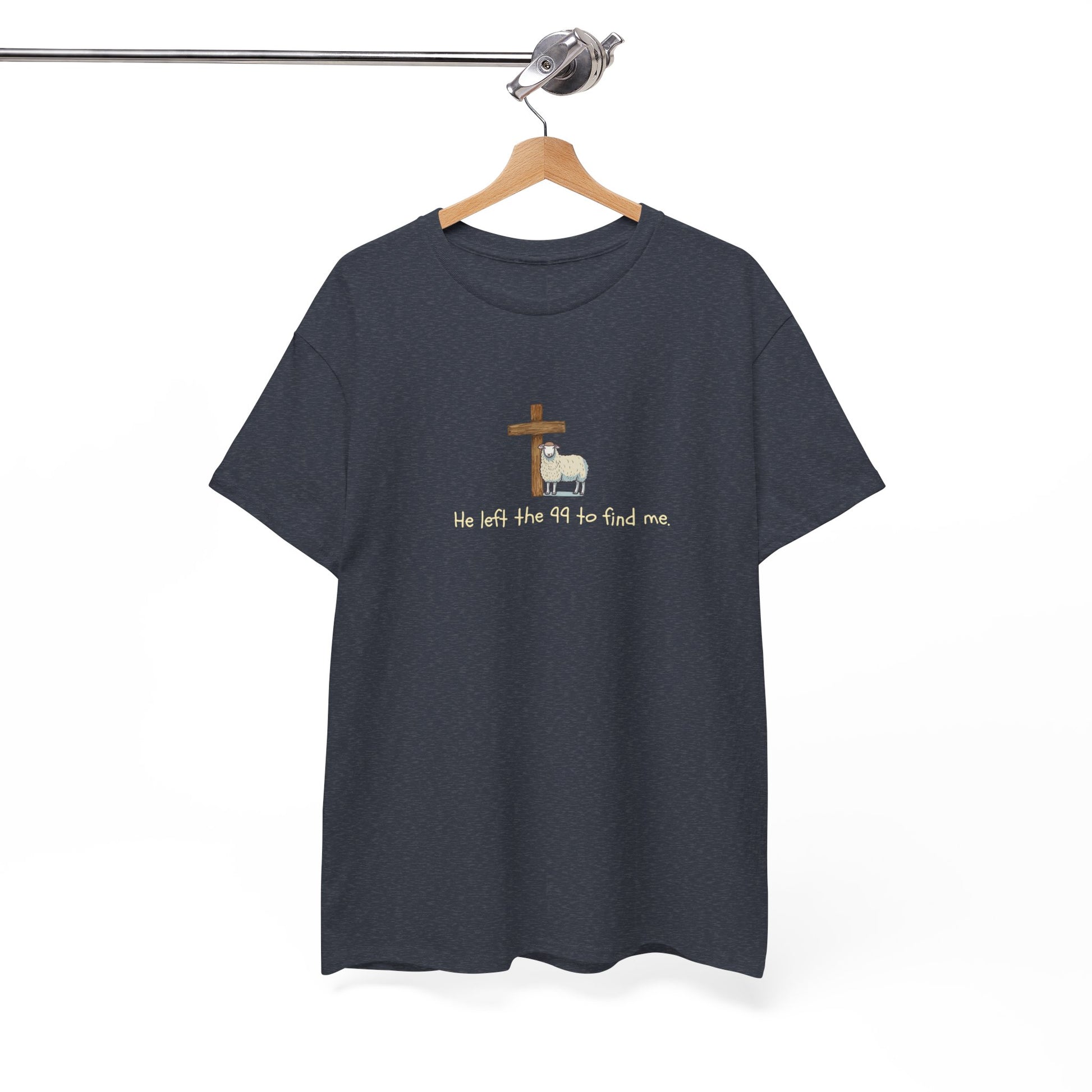Faith-Inspired Unisex Heavy Cotton Tee | Christian Apparel, Spiritual Gift, Religious T-Shirt, Casual Wear, Inspirational Clothing