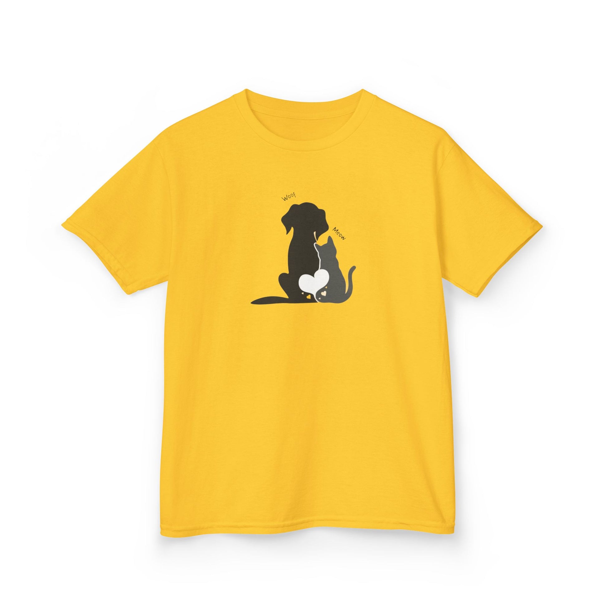 Cute Pet Love Kids Tee - Perfect for Animal Lovers, Gifts for Children, Casual Wear, Birthday Presents, Everyday Style