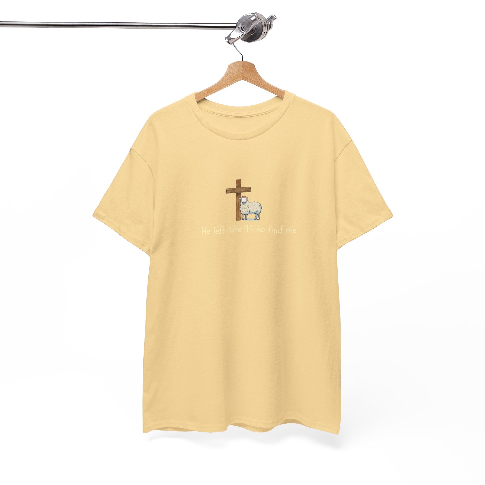 Faith-Inspired Unisex Heavy Cotton Tee | Christian Apparel, Spiritual Gift, Religious T-Shirt, Casual Wear, Inspirational Clothing
