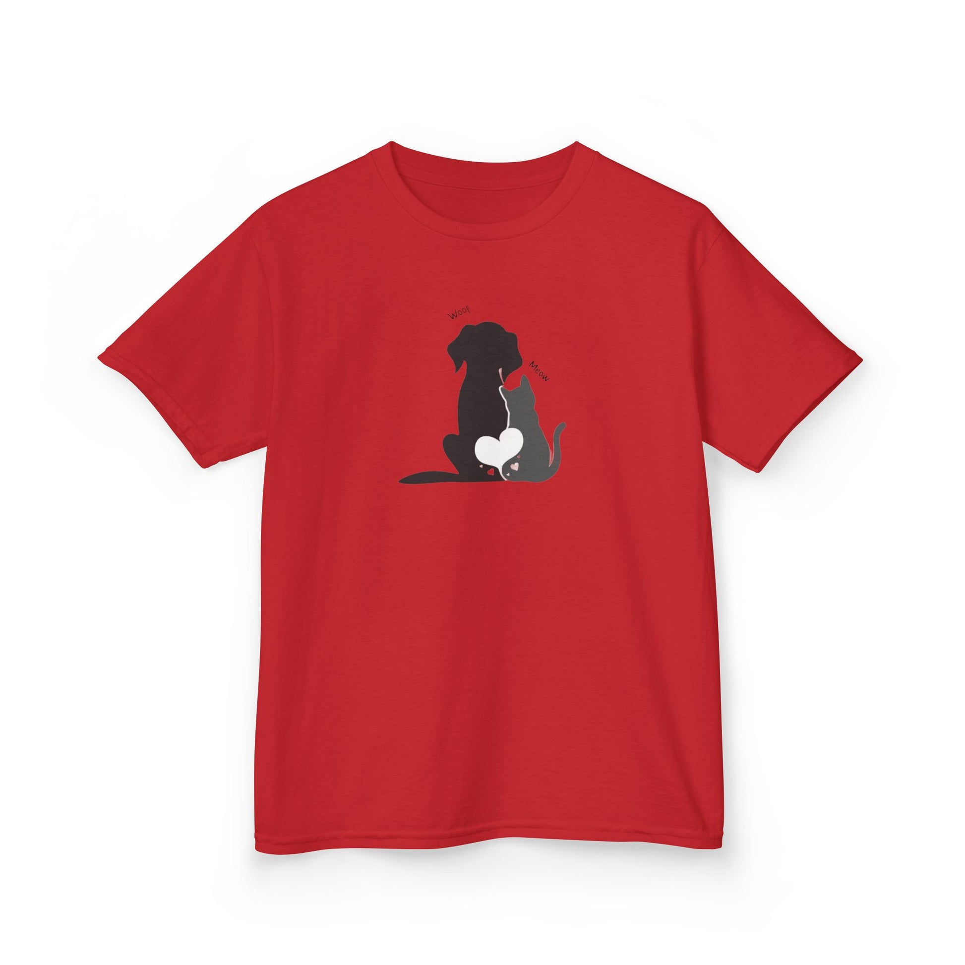 Cute Pet Love Kids Tee - Perfect for Animal Lovers, Gifts for Children, Casual Wear, Birthday Presents, Everyday Style