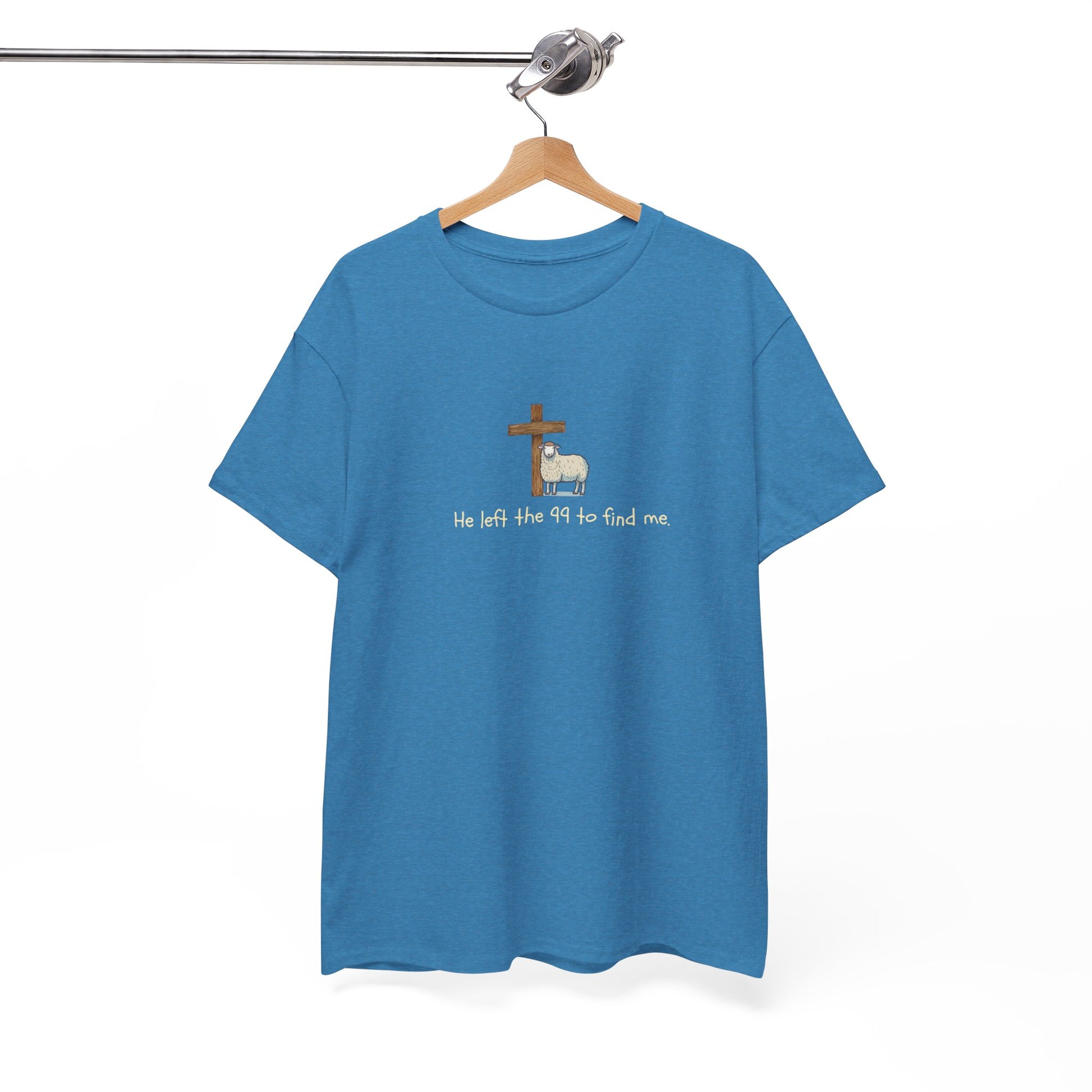 Faith-Inspired Unisex Heavy Cotton Tee | Christian Apparel, Spiritual Gift, Religious T-Shirt, Casual Wear, Inspirational Clothing