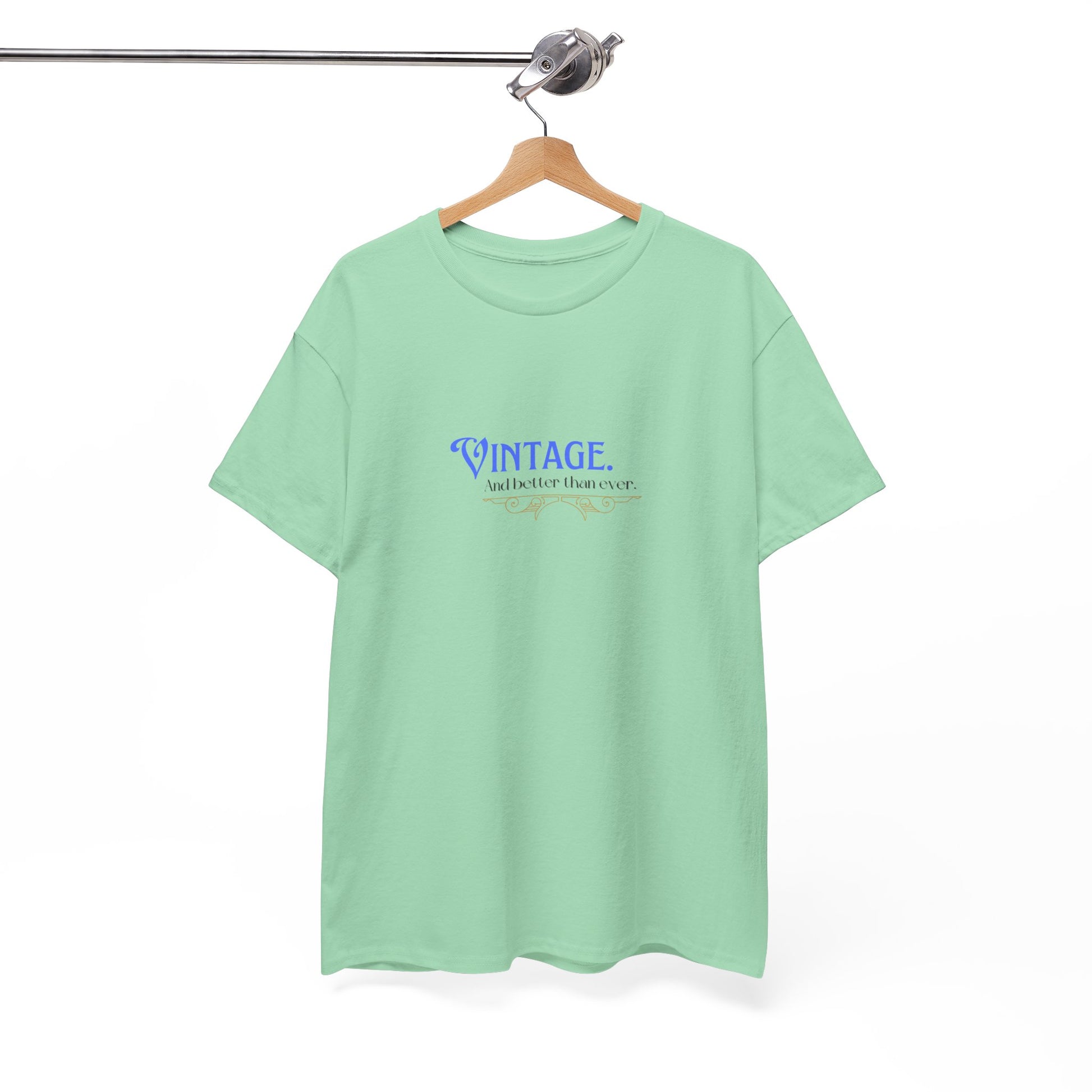 Vintage Inspired Unisex Heavy Cotton Tee, Retro Casual Shirt, Gift for Him/Her, Summer Fashion, Unique Vintage Tee