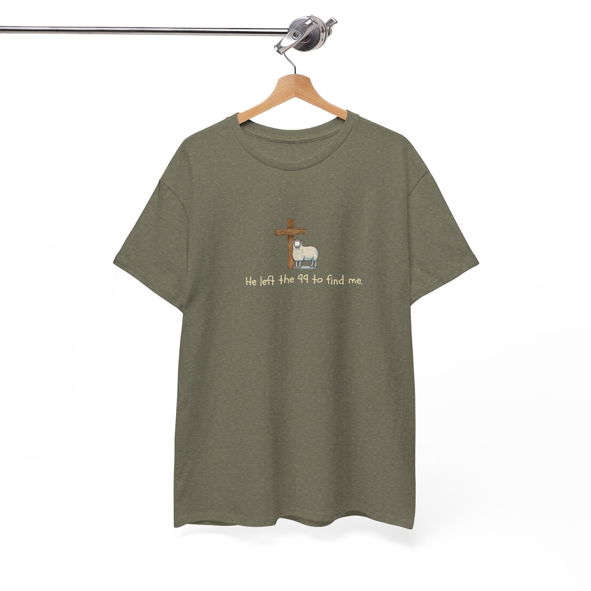 Faith-Inspired Unisex Heavy Cotton Tee | Christian Apparel, Spiritual Gift, Religious T-Shirt, Casual Wear, Inspirational Clothing