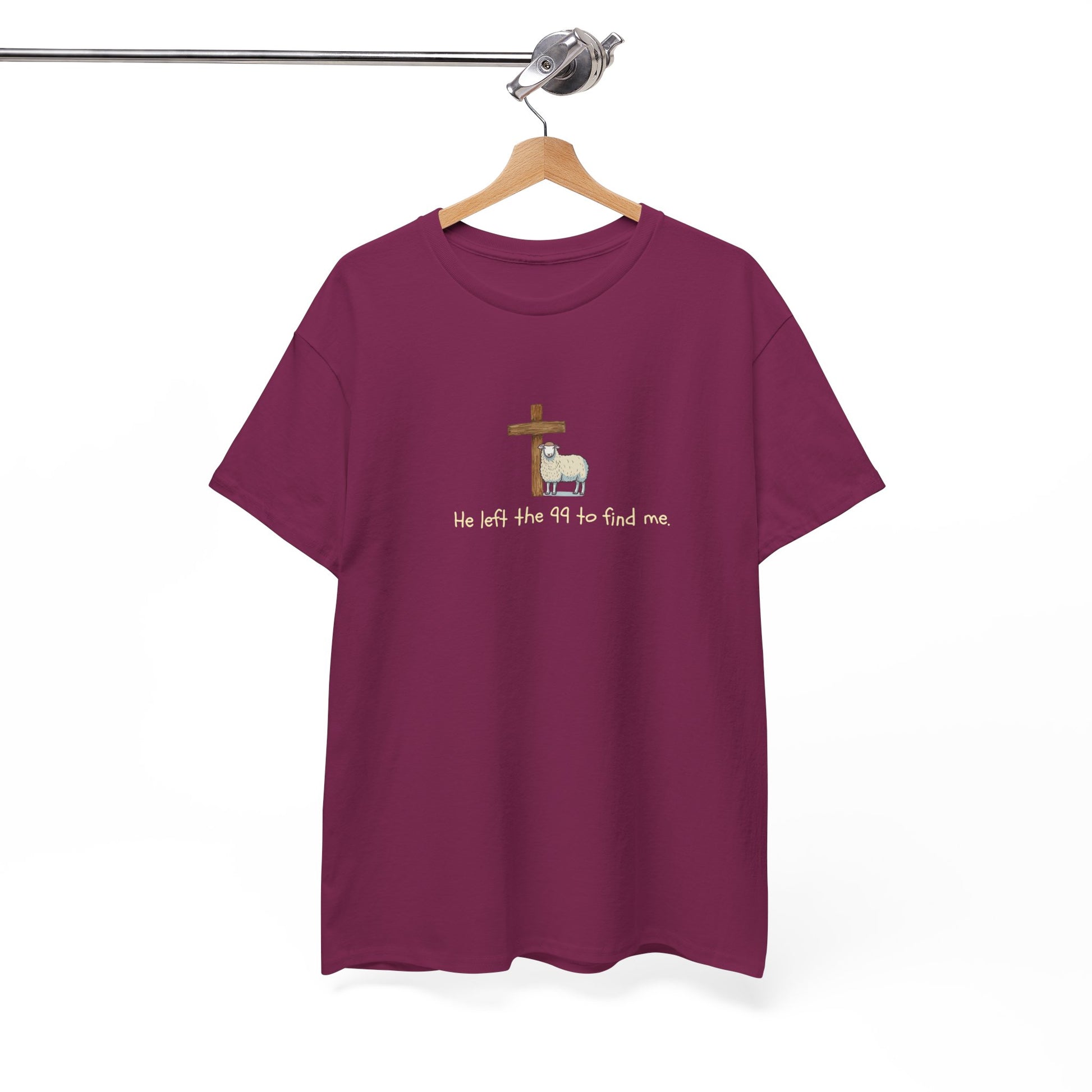 Faith-Inspired Unisex Heavy Cotton Tee | Christian Apparel, Spiritual Gift, Religious T-Shirt, Casual Wear, Inspirational Clothing