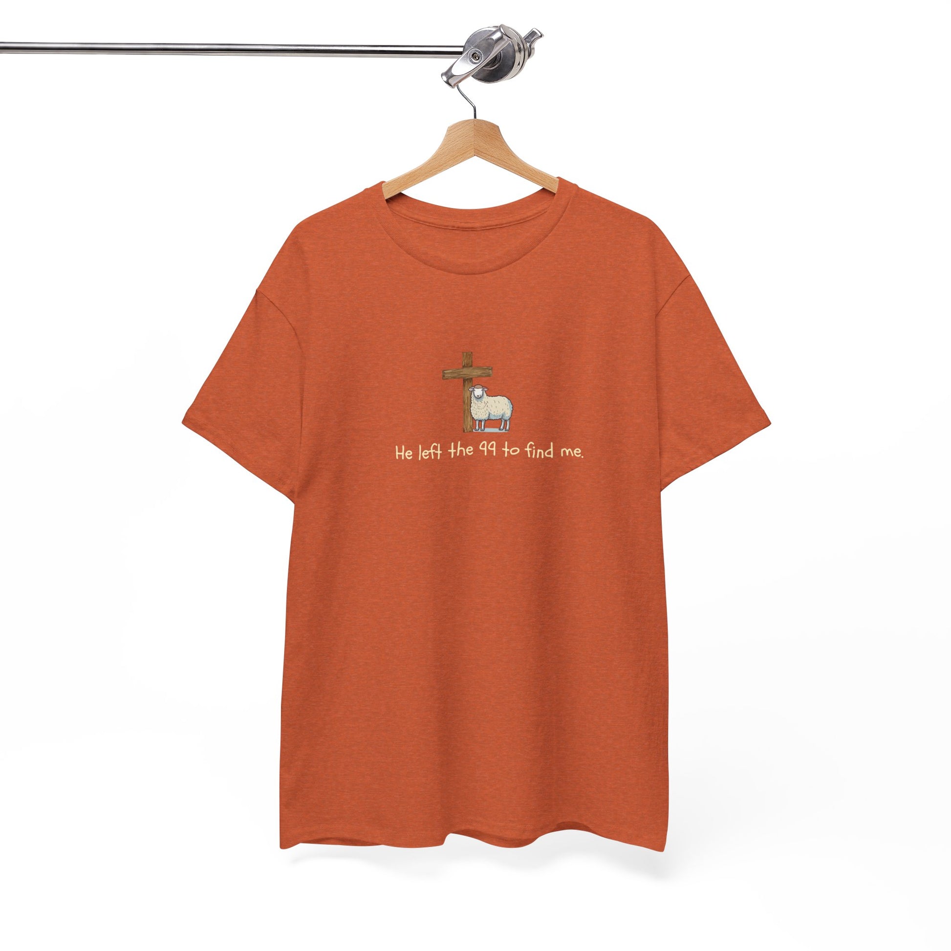 Faith-Inspired Unisex Heavy Cotton Tee | Christian Apparel, Spiritual Gift, Religious T-Shirt, Casual Wear, Inspirational Clothing