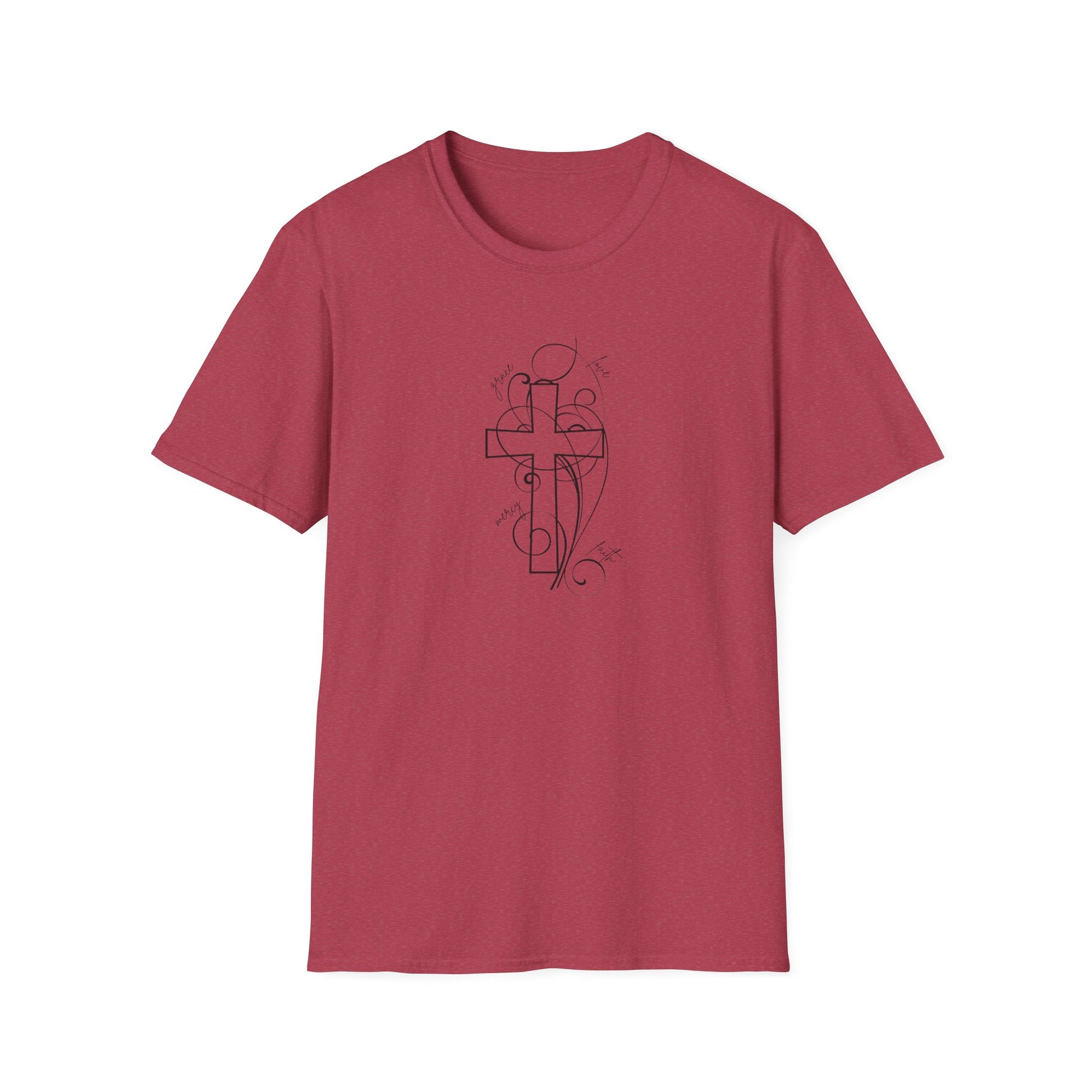 Stylish Faith-Inspired T-Shirt for Everyday Wear | Unisex Softstyle Tee, Religious Gift, Christian Apparel, Casual Outfit, [...]