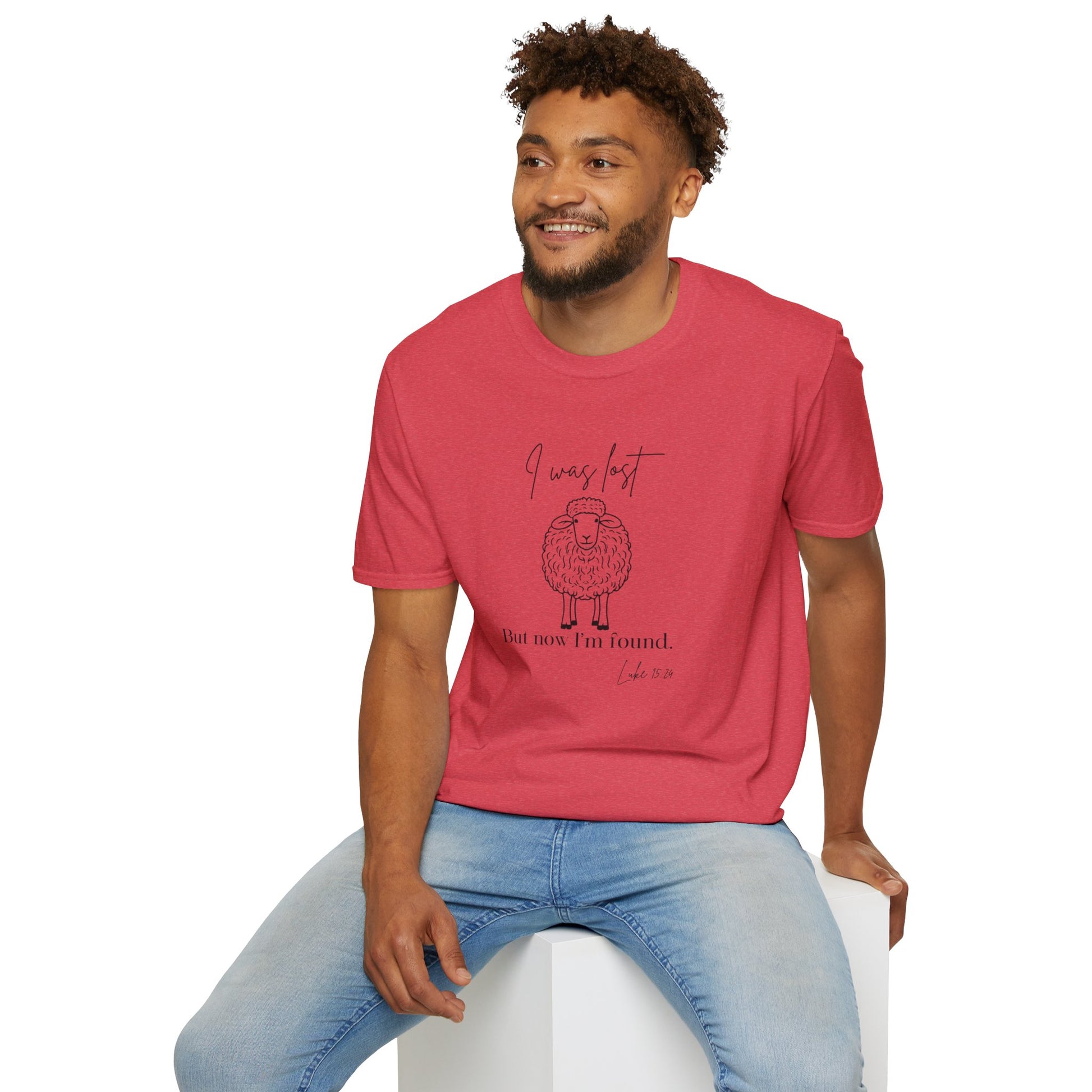 Now I’m Found inspirational T-Shirt, Fun Graphic Tee, Softstyle Shirt, Gift for Animal Lovers, Casual Wear, Unique Vintage Design