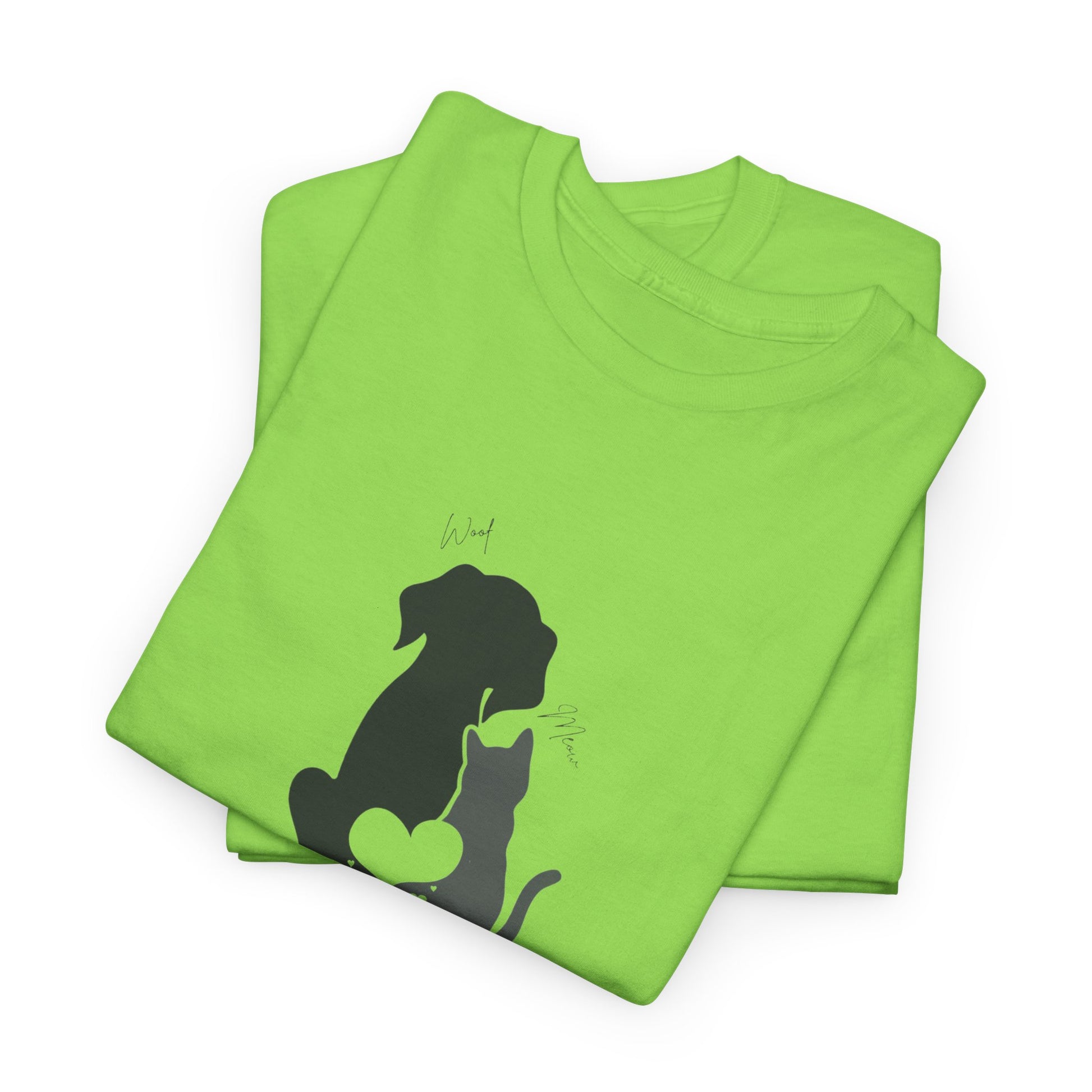 Adorable Pet Love Tee, Unisex Cotton T-Shirt, Animal Lover Gift, Cute Dog Cat Design, Everyday Casual Wear, Perfect for Pet Lovers