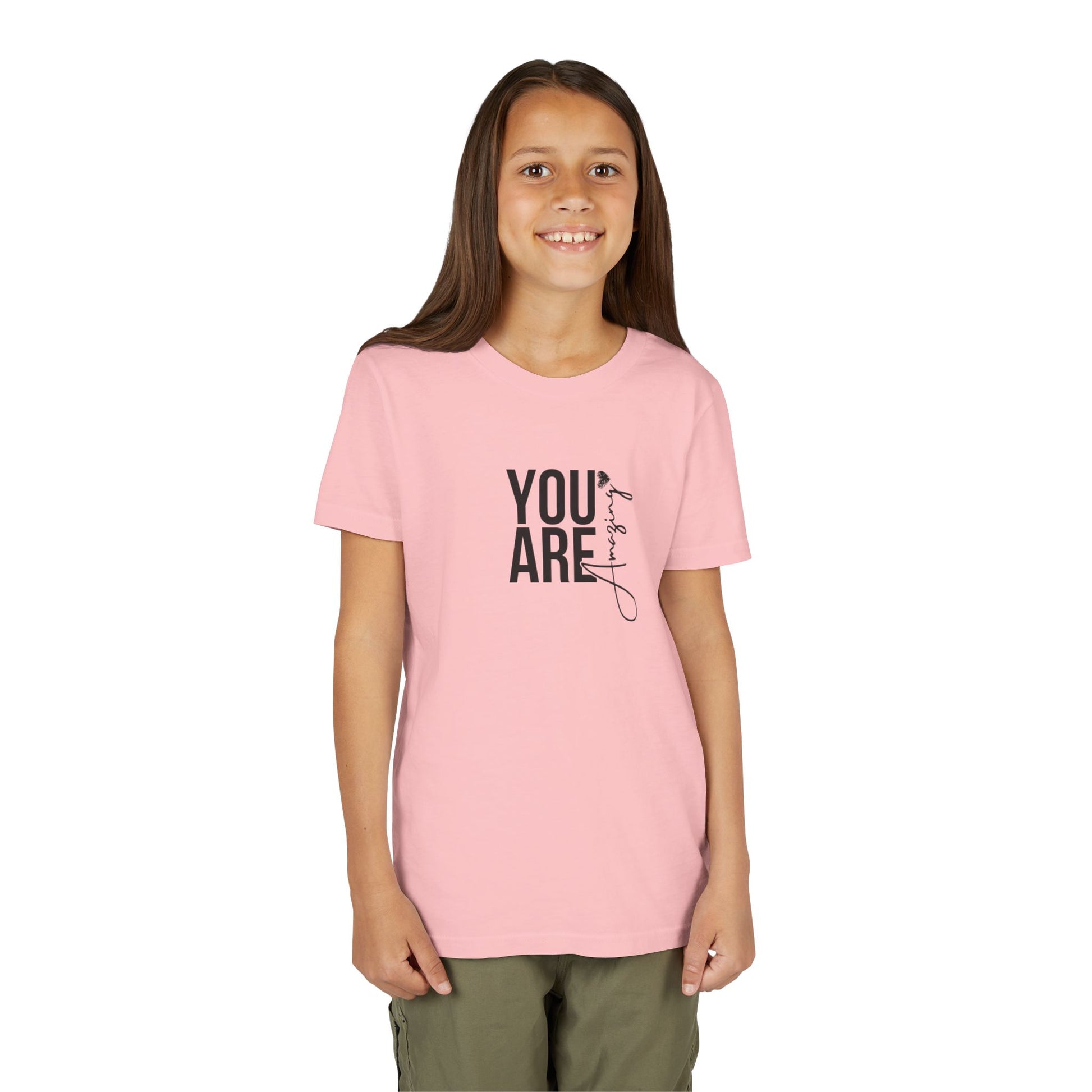 Inspirational Youth Tee: You Are Loved, Casual Playground Shirt, Birthday Gift, School Outing Wear, Everyday Comfort Top