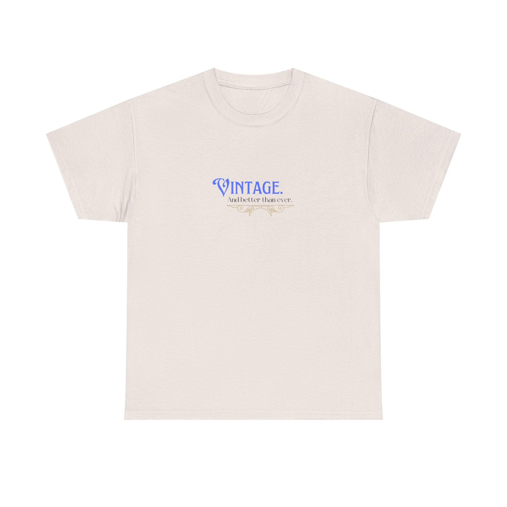 Vintage Inspired Unisex Heavy Cotton Tee, Retro Casual Shirt, Gift for Him/Her, Summer Fashion, Unique Vintage Tee