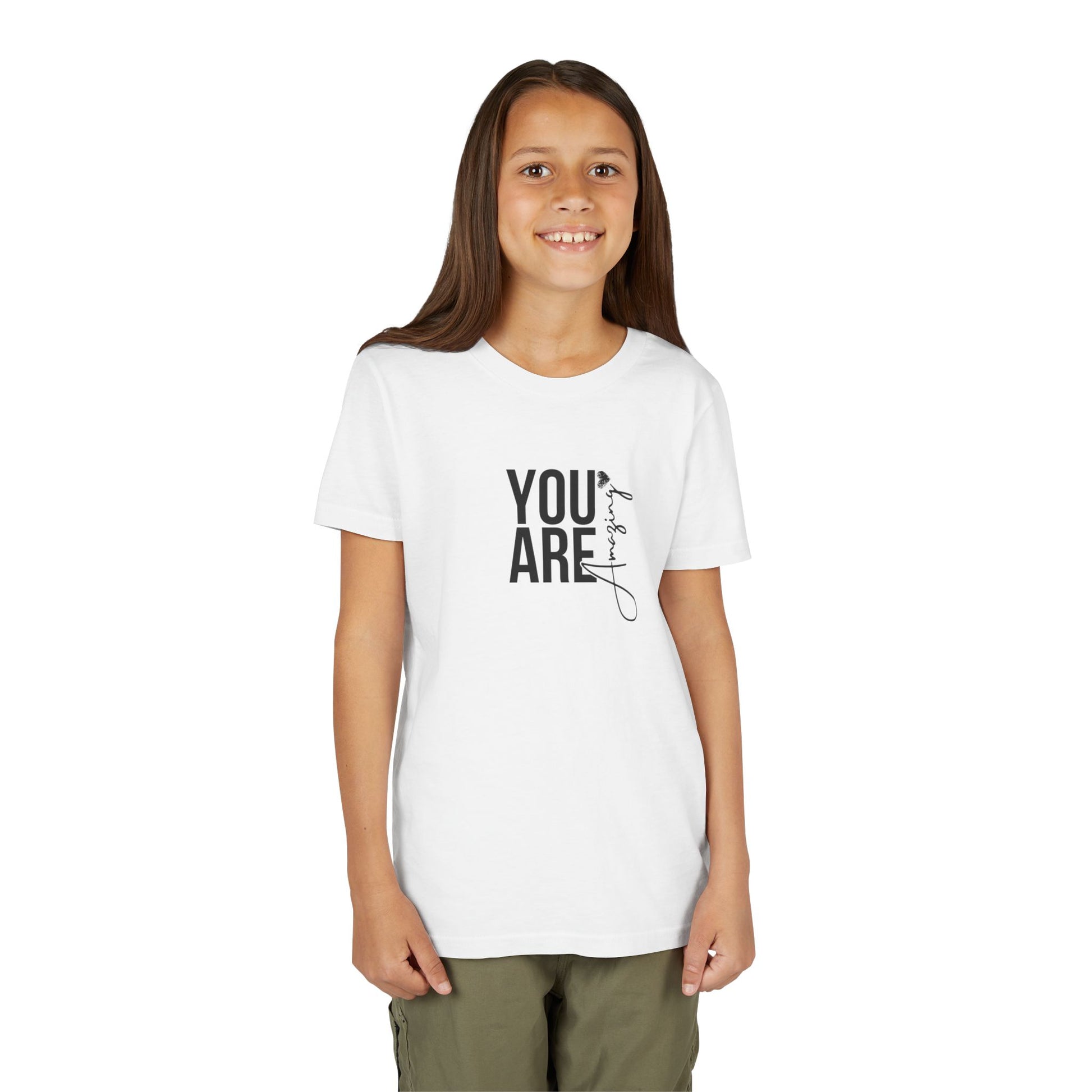 Inspirational Youth Tee: You Are Loved, Casual Playground Shirt, Birthday Gift, School Outing Wear, Everyday Comfort Top