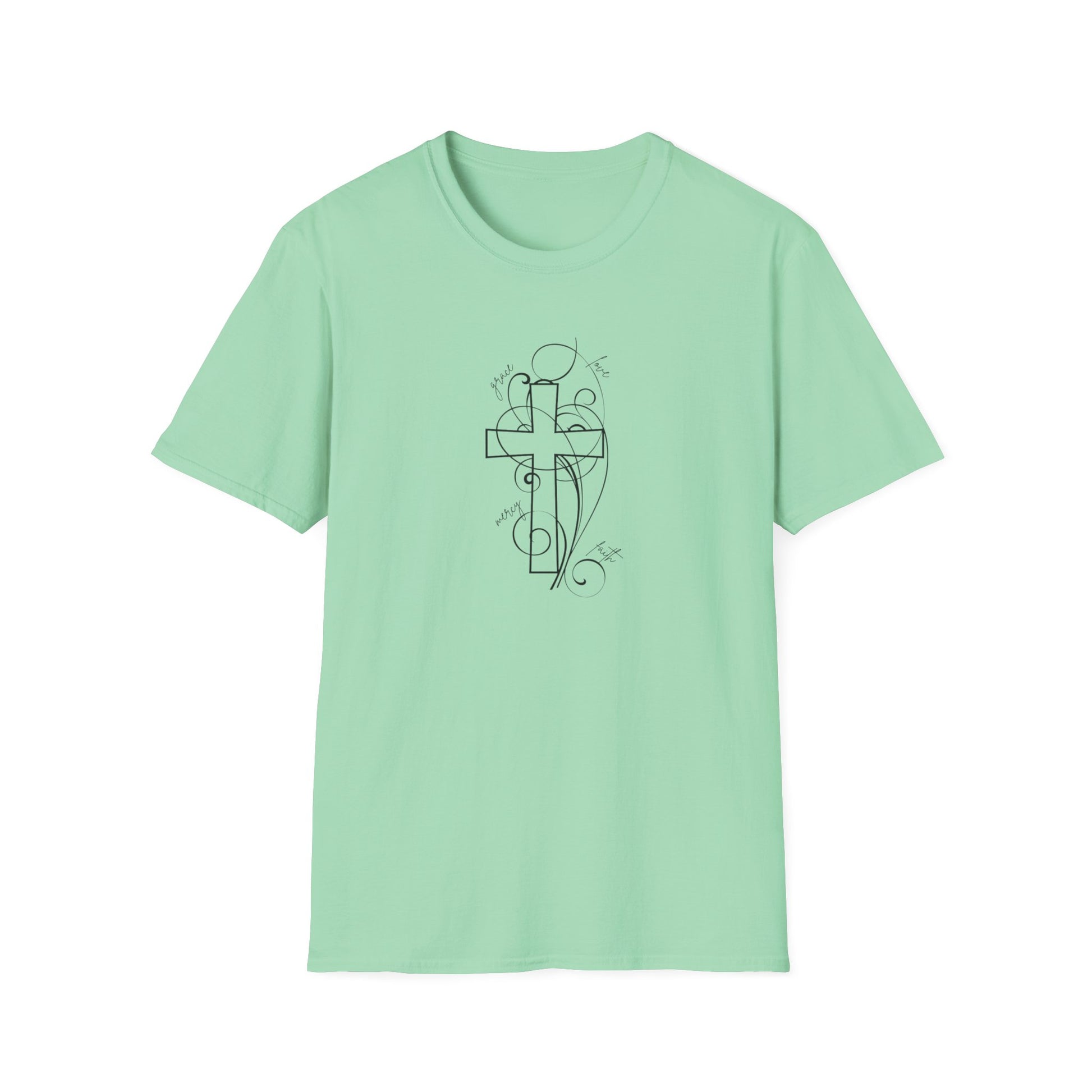 Stylish Faith-Inspired T-Shirt for Everyday Wear | Unisex Softstyle Tee, Religious Gift, Christian Apparel, Casual Outfit, [...]