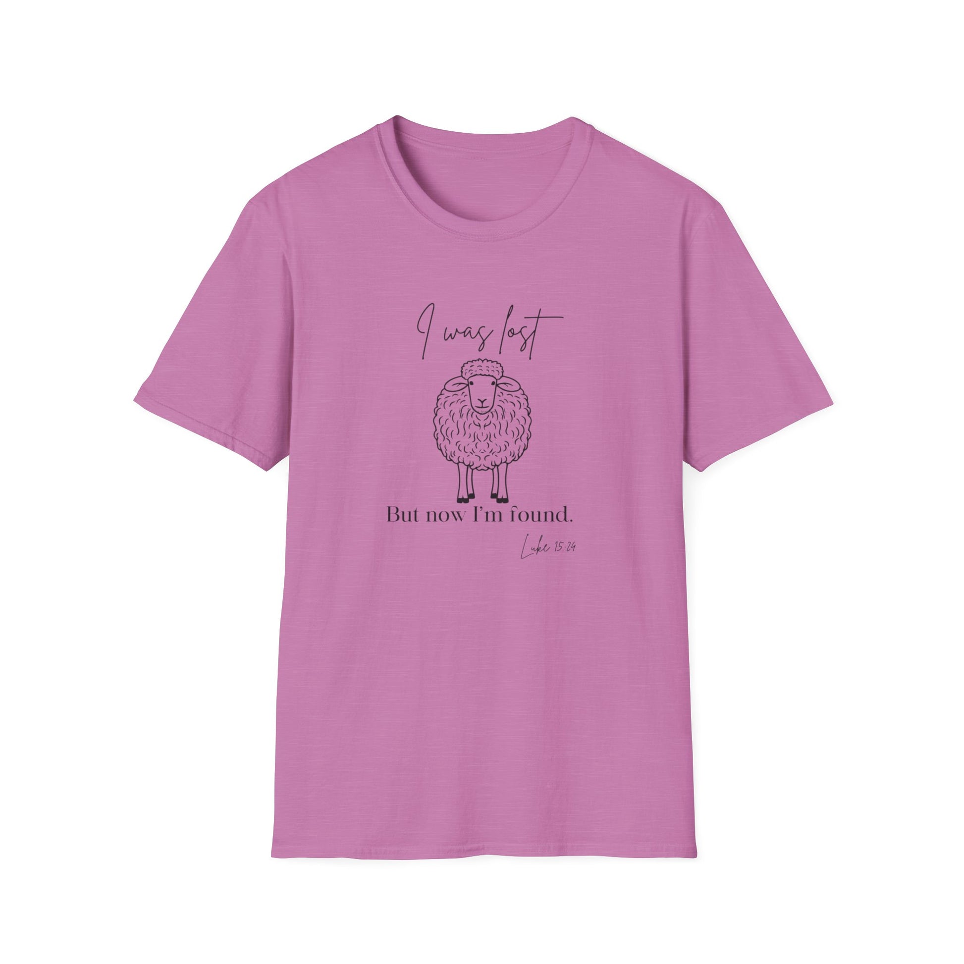 Now I’m Found inspirational T-Shirt, Fun Graphic Tee, Softstyle Shirt, Gift for Animal Lovers, Casual Wear, Unique Vintage Design