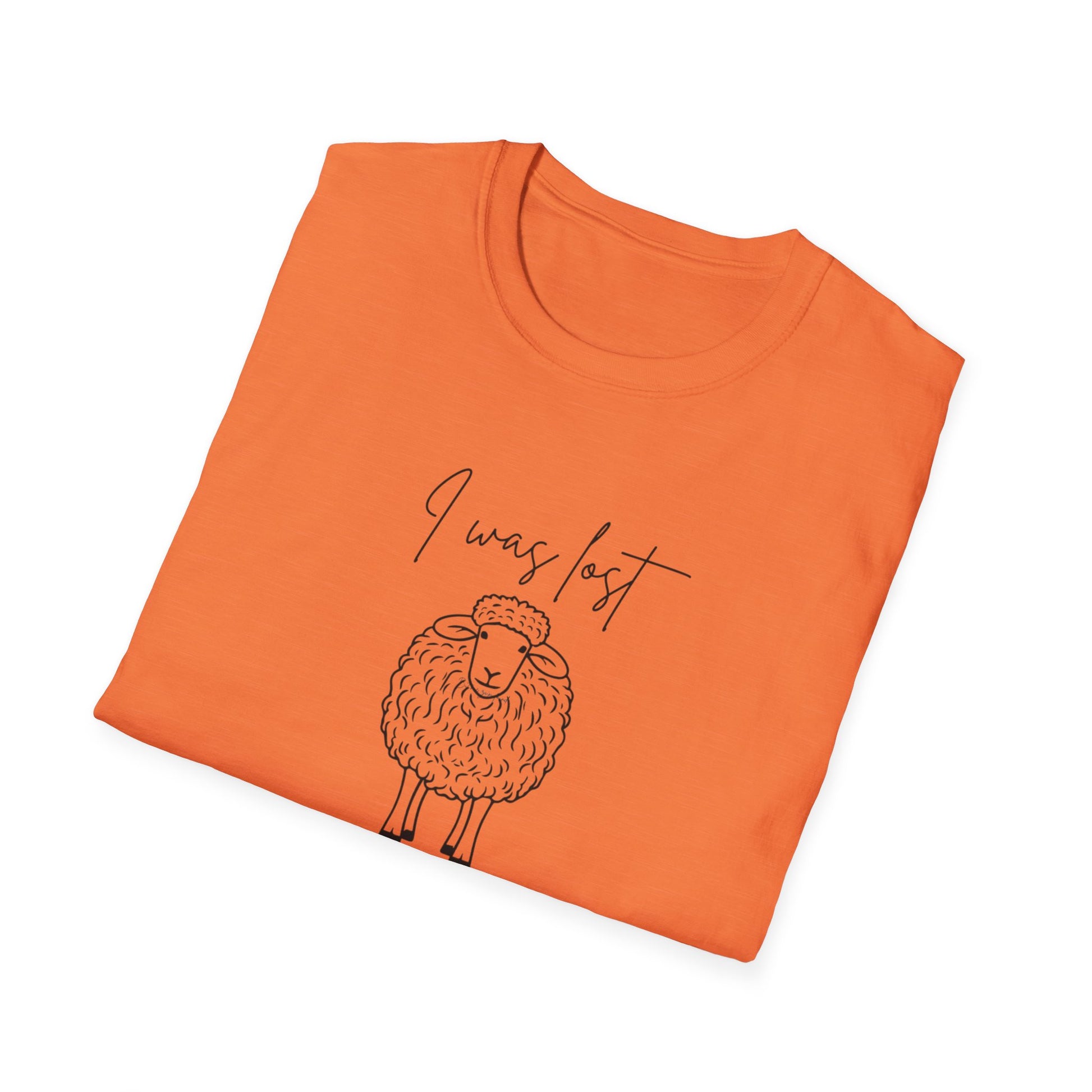 Now I’m Found inspirational T-Shirt, Fun Graphic Tee, Softstyle Shirt, Gift for Animal Lovers, Casual Wear, Unique Vintage Design