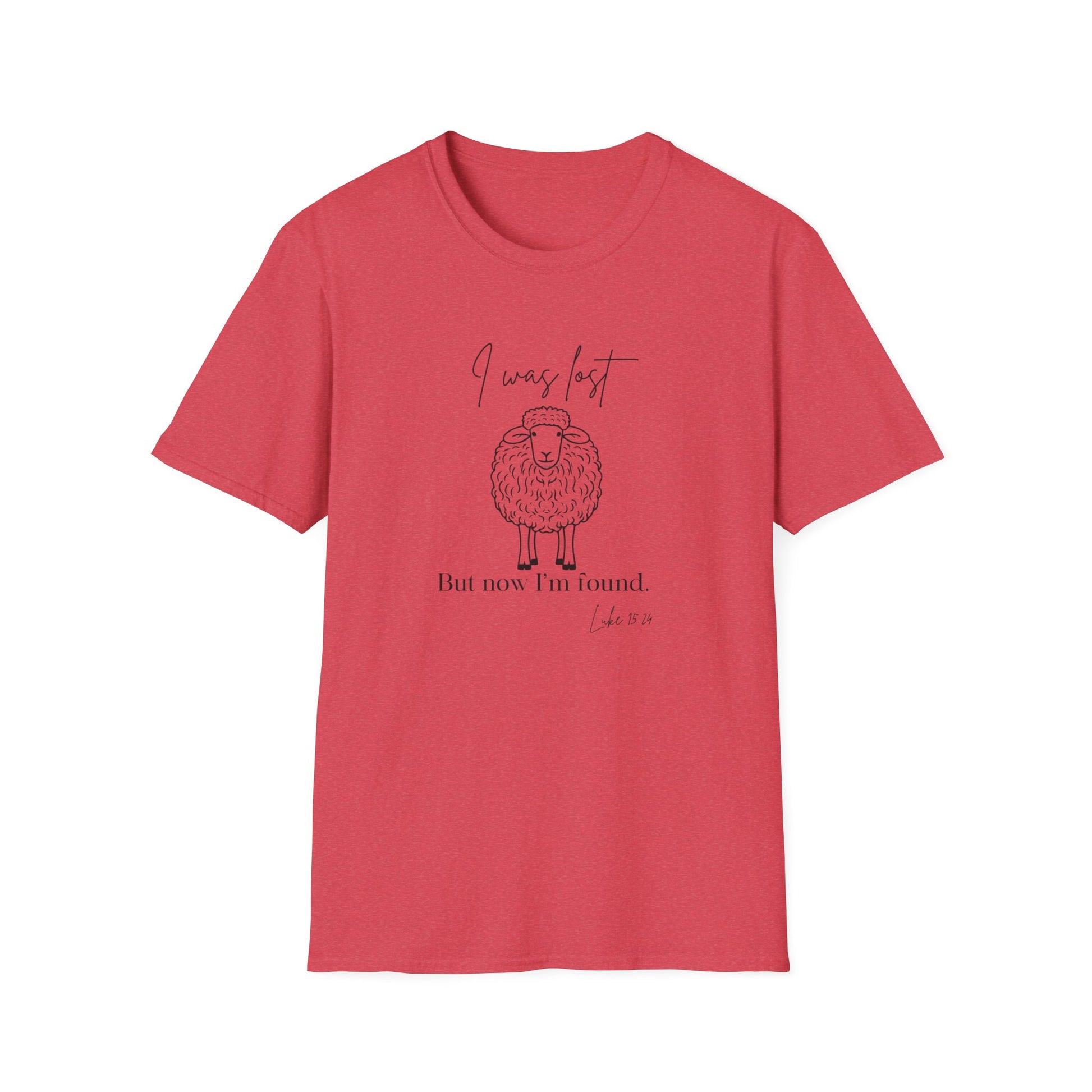 Now I’m Found inspirational T-Shirt, Fun Graphic Tee, Softstyle Shirt, Gift for Animal Lovers, Casual Wear, Unique Vintage Design