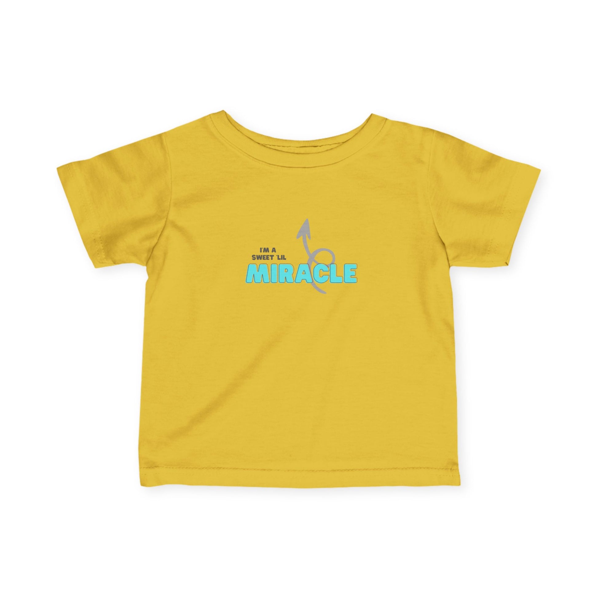 Infant Miracle Tee, Baby Announcement Shirt, Baby Shower Gift, Infant Toddler T-Shirt, Cute Gift for New Parents