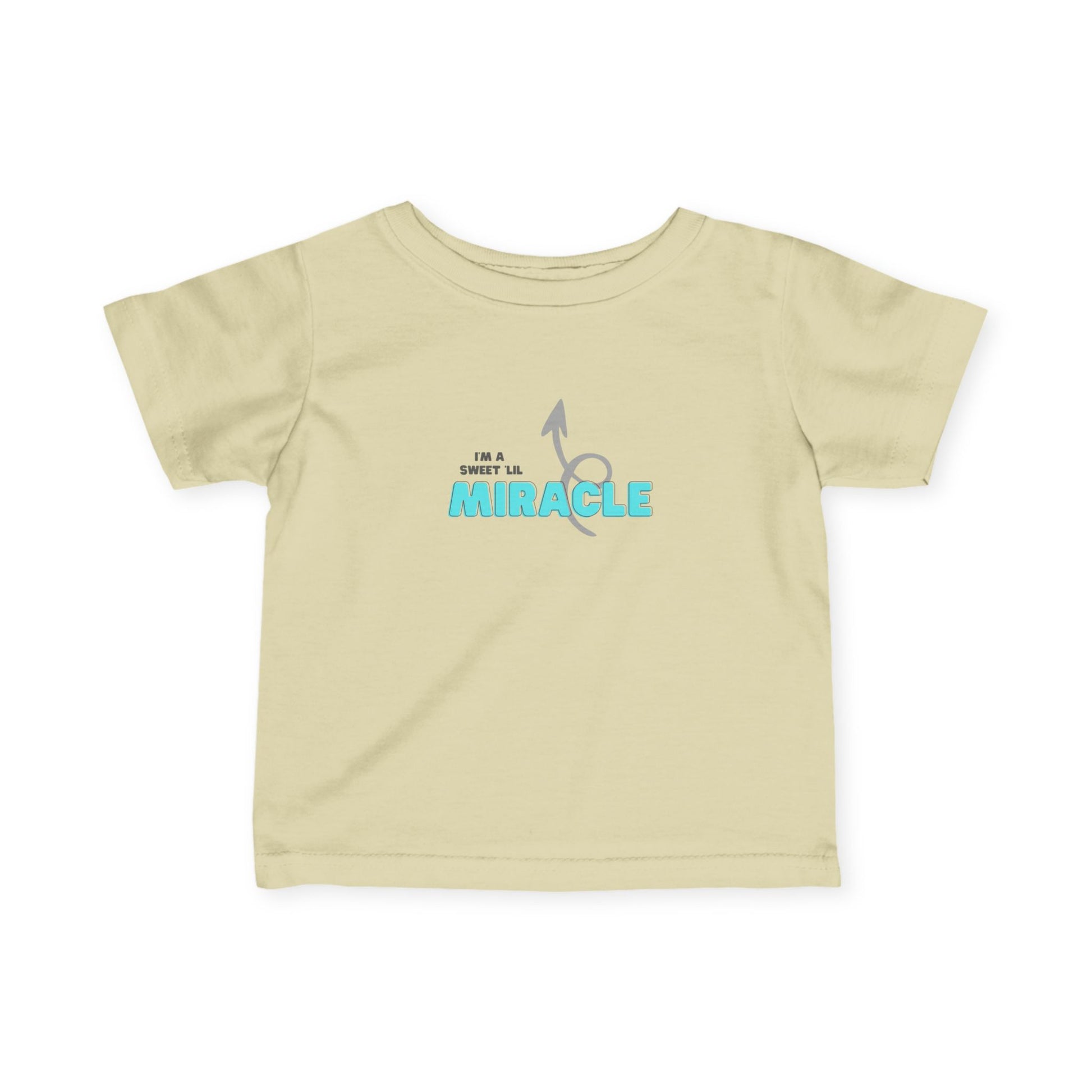 Infant Miracle Tee, Baby Announcement Shirt, Baby Shower Gift, Infant Toddler T-Shirt, Cute Gift for New Parents