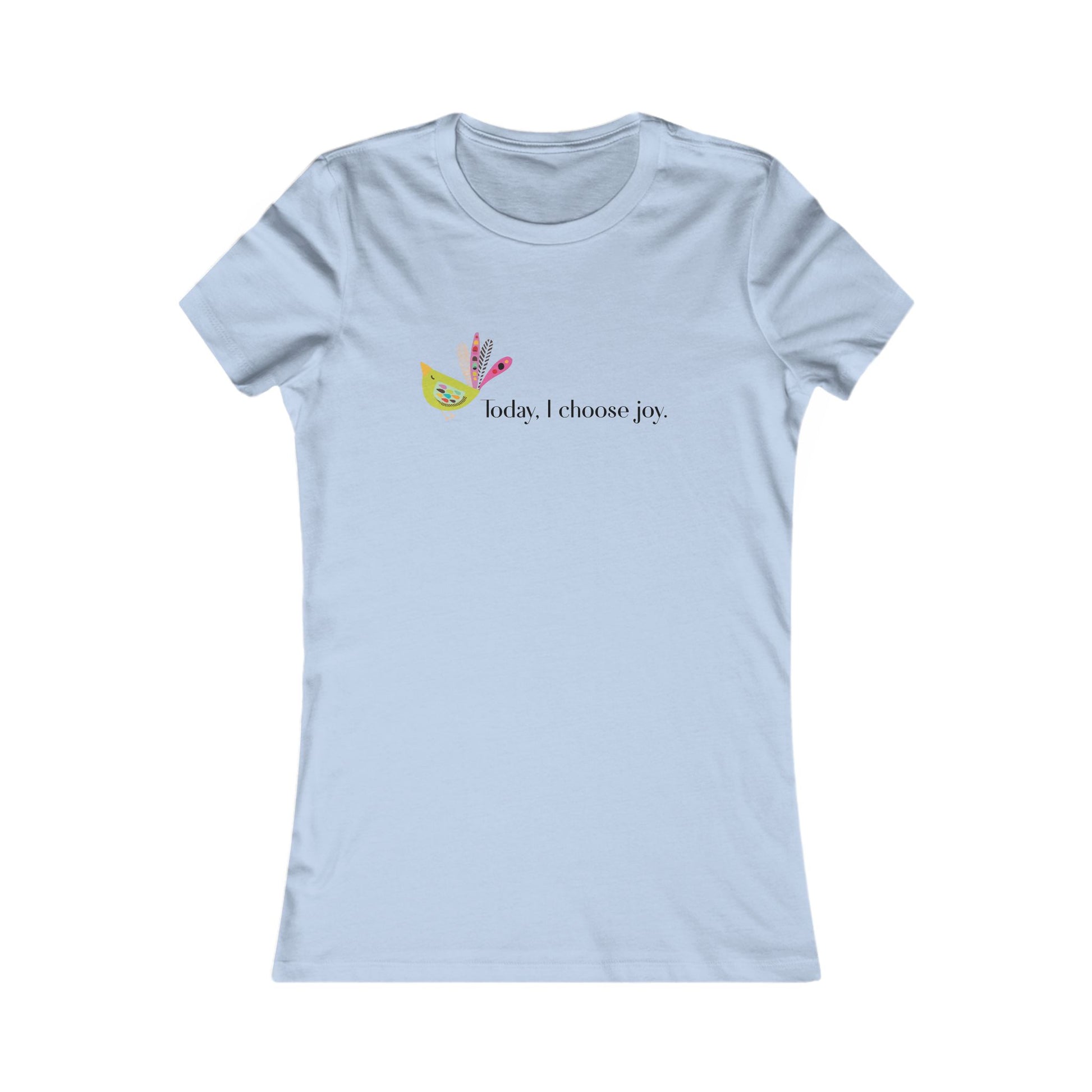 Joyful Women's Tee - Embrace Happiness, Gift Idea for Celebrations, Inspirational Daily Wear, Perfect for Spring/Summer