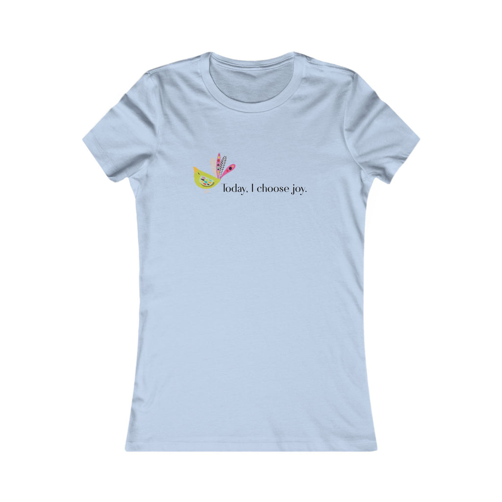 Joyful Women's Tee - Embrace Happiness, Gift Idea for Celebrations, Inspirational Daily Wear, Perfect for Spring/Summer
