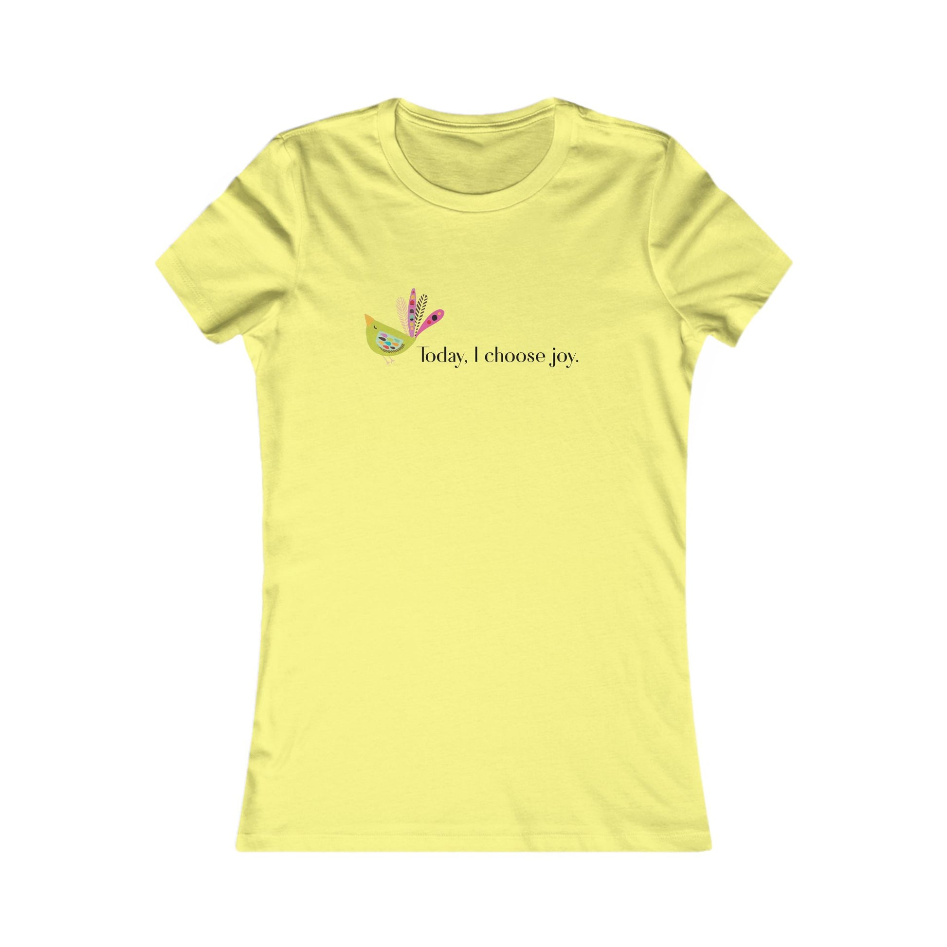 Joyful Women's Tee - Embrace Happiness, Gift Idea for Celebrations, Inspirational Daily Wear, Perfect for Spring/Summer