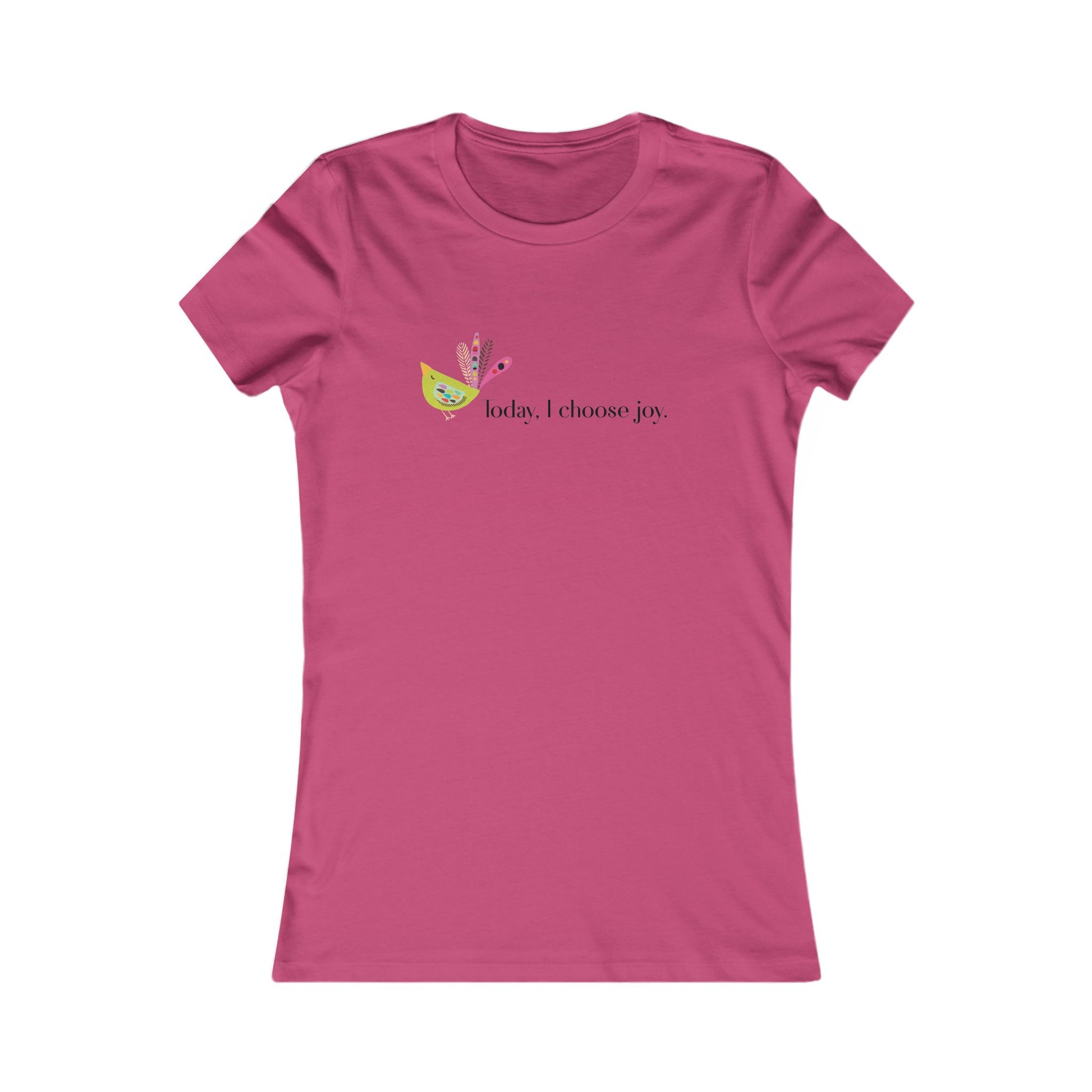 Joyful Women's Tee - Embrace Happiness, Gift Idea for Celebrations, Inspirational Daily Wear, Perfect for Spring/Summer