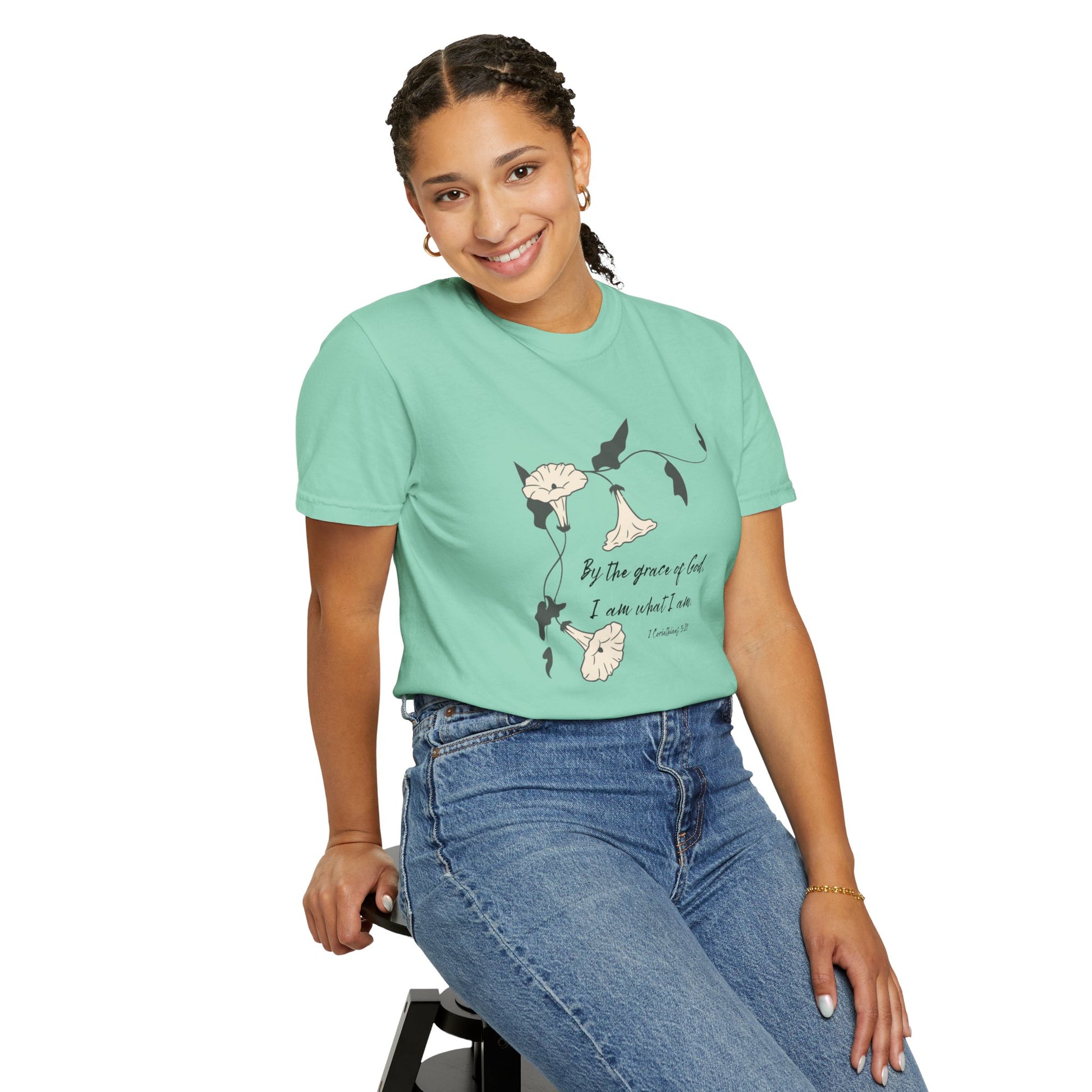 Graceful Faith T-Shirt - Inspirational Christian Tee, Unisex Gift, Spiritual Apparel, Everyday Wear, Bible Verse Shirt