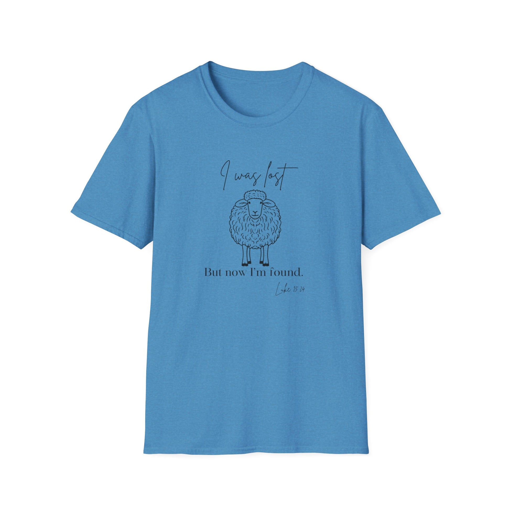 Now I’m Found inspirational T-Shirt, Fun Graphic Tee, Softstyle Shirt, Gift for Animal Lovers, Casual Wear, Unique Vintage Design