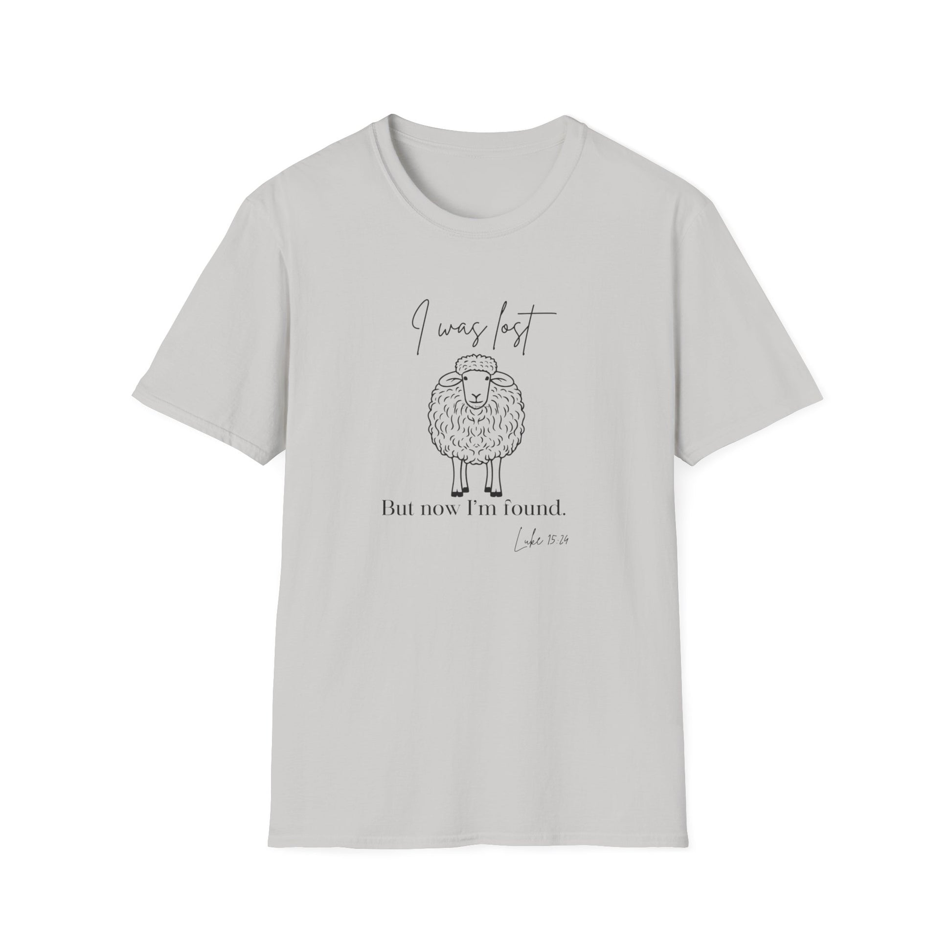 Now I’m Found inspirational T-Shirt, Fun Graphic Tee, Softstyle Shirt, Gift for Animal Lovers, Casual Wear, Unique Vintage Design