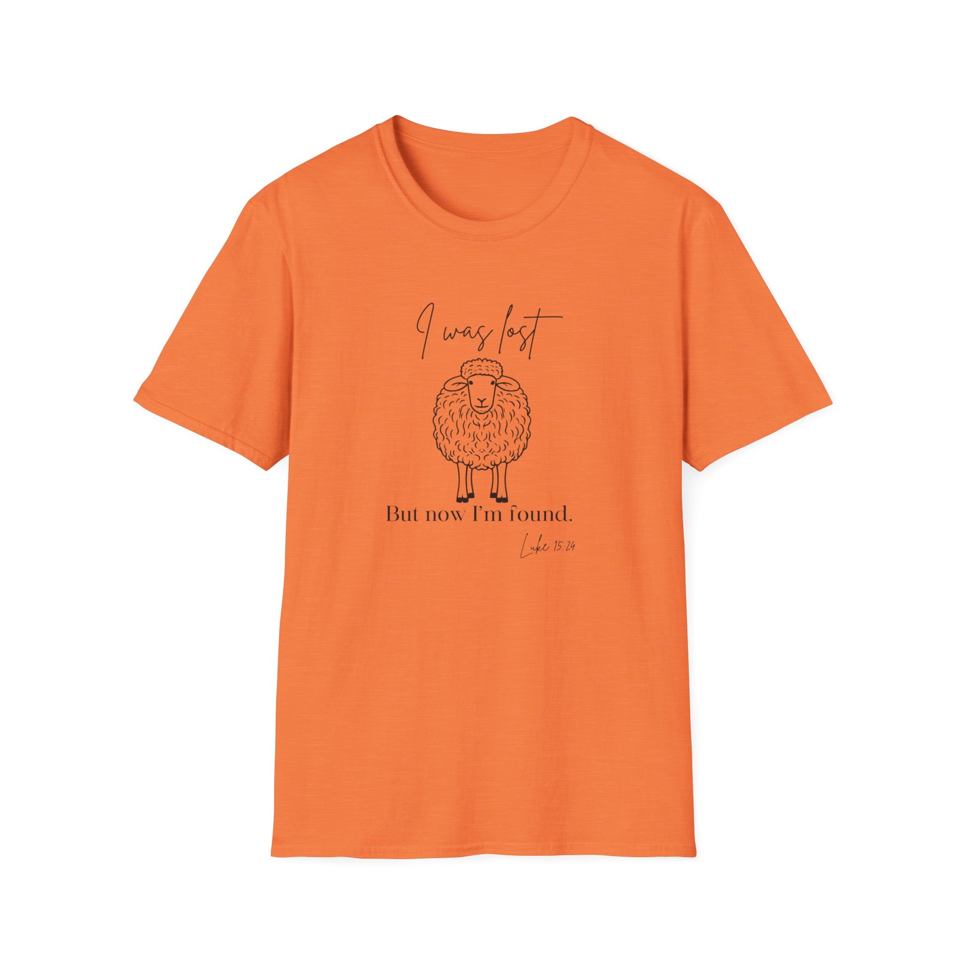 Now I’m Found inspirational T-Shirt, Fun Graphic Tee, Softstyle Shirt, Gift for Animal Lovers, Casual Wear, Unique Vintage Design