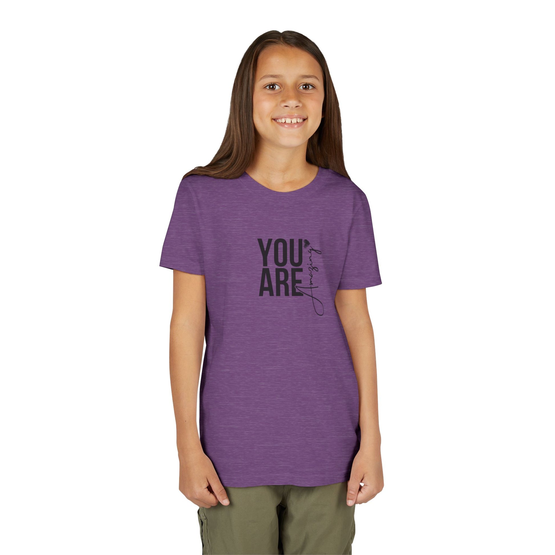 Inspirational Youth Tee: You Are Loved, Casual Playground Shirt, Birthday Gift, School Outing Wear, Everyday Comfort Top
