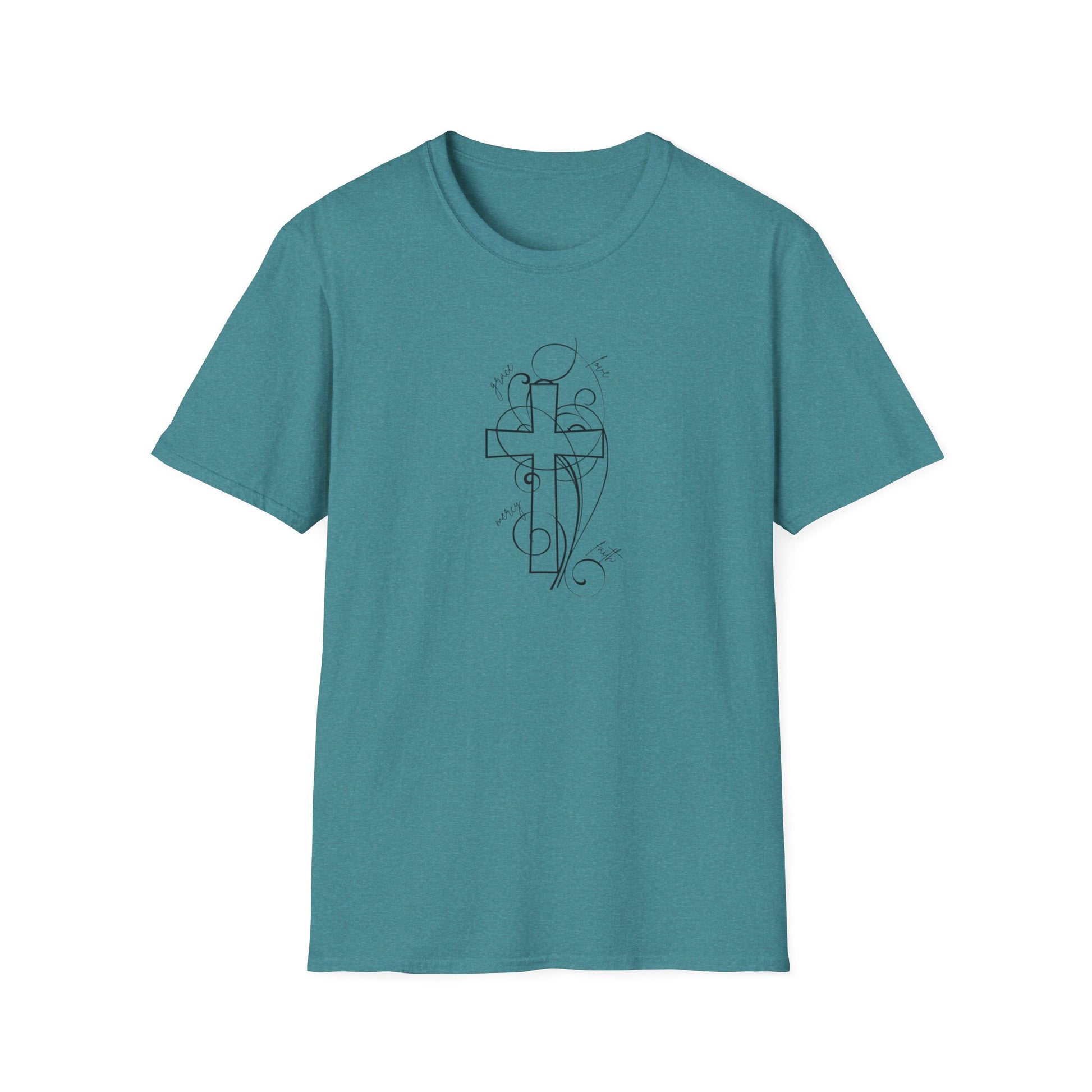 Stylish Faith-Inspired T-Shirt for Everyday Wear | Unisex Softstyle Tee, Religious Gift, Christian Apparel, Casual Outfit, [...]