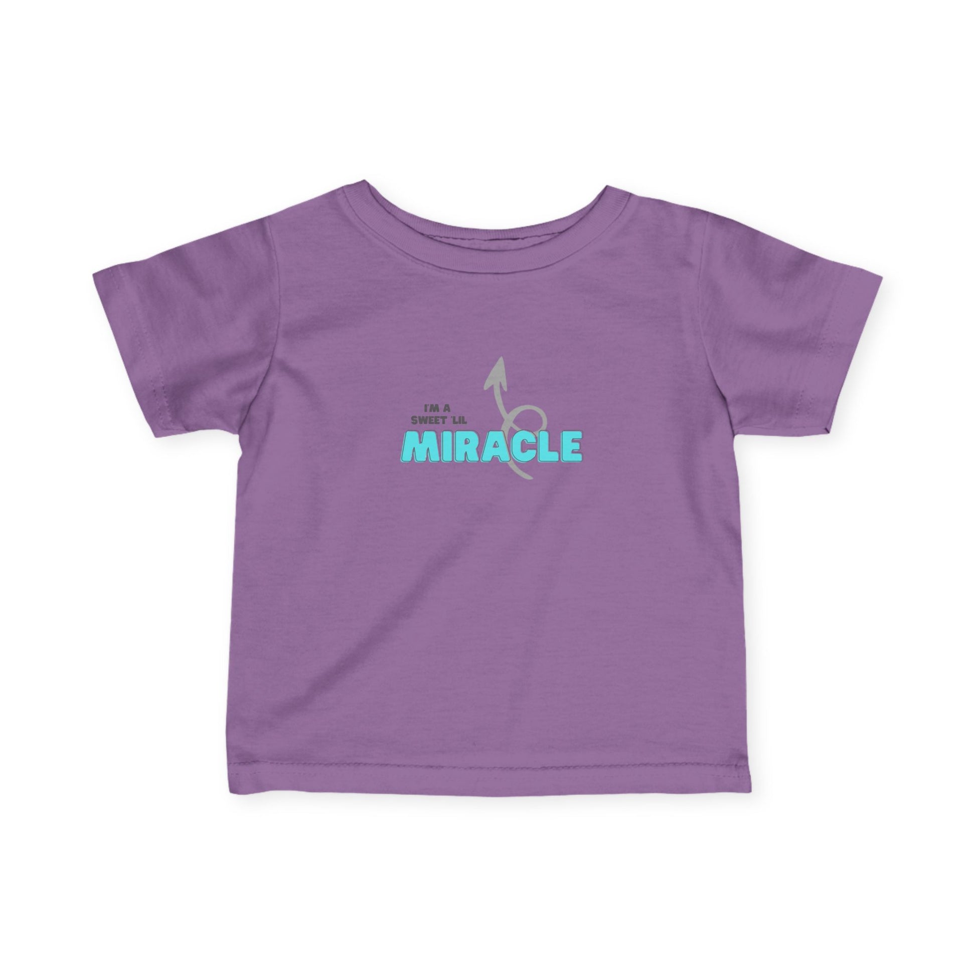 Infant Miracle Tee, Baby Announcement Shirt, Baby Shower Gift, Infant Toddler T-Shirt, Cute Gift for New Parents