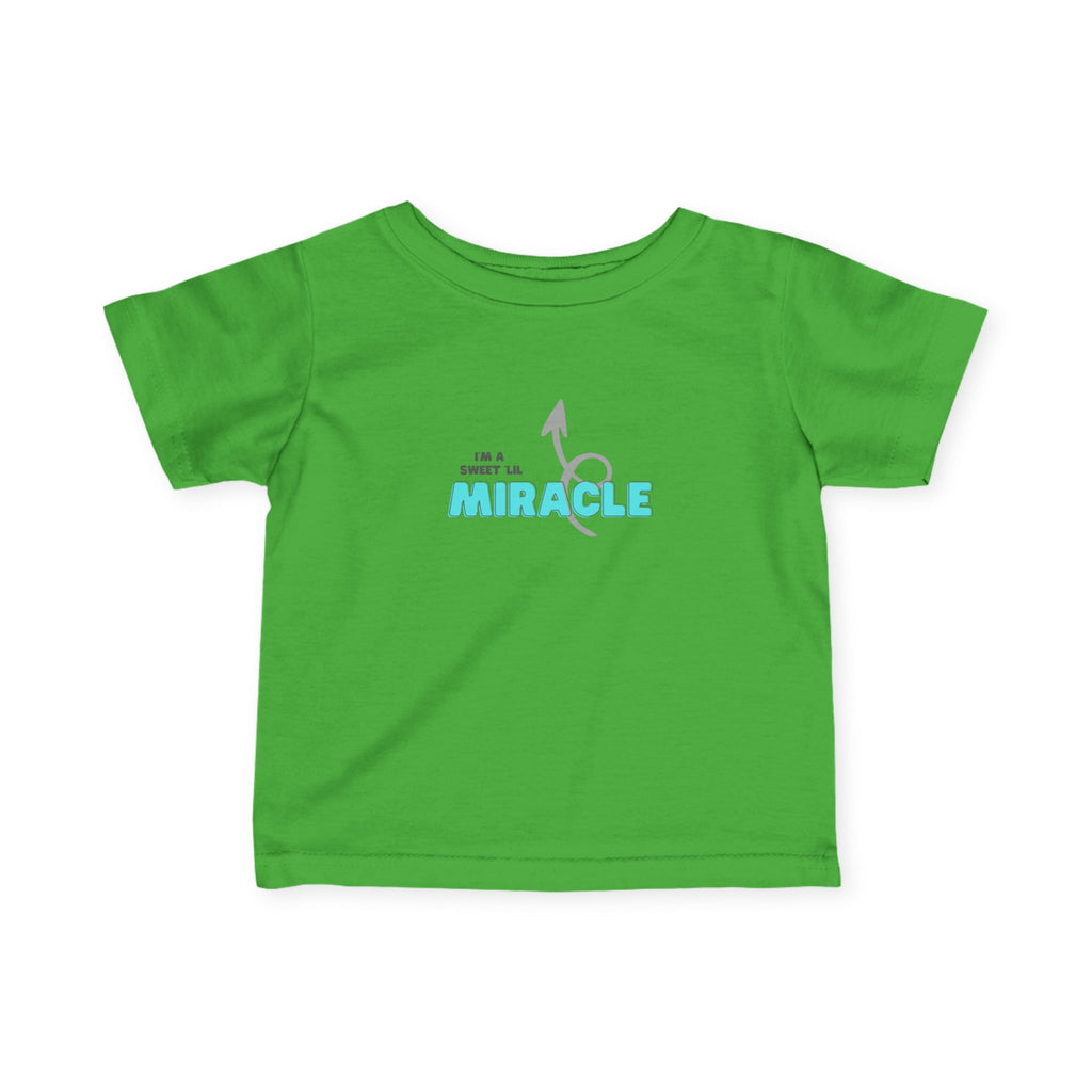 Infant Miracle Tee, Baby Announcement Shirt, Baby Shower Gift, Infant Toddler T-Shirt, Cute Gift for New Parents