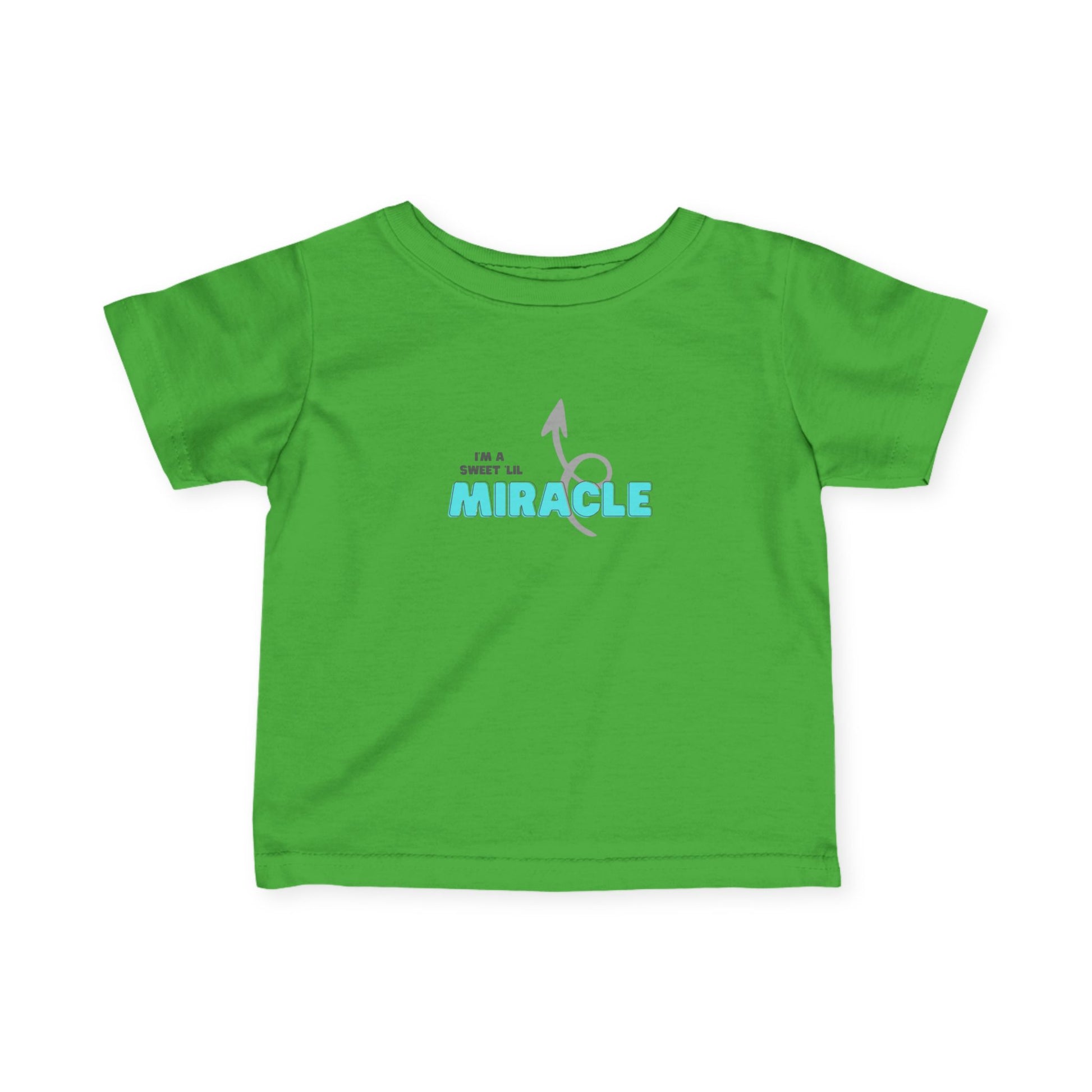 Infant Miracle Tee, Baby Announcement Shirt, Baby Shower Gift, Infant Toddler T-Shirt, Cute Gift for New Parents