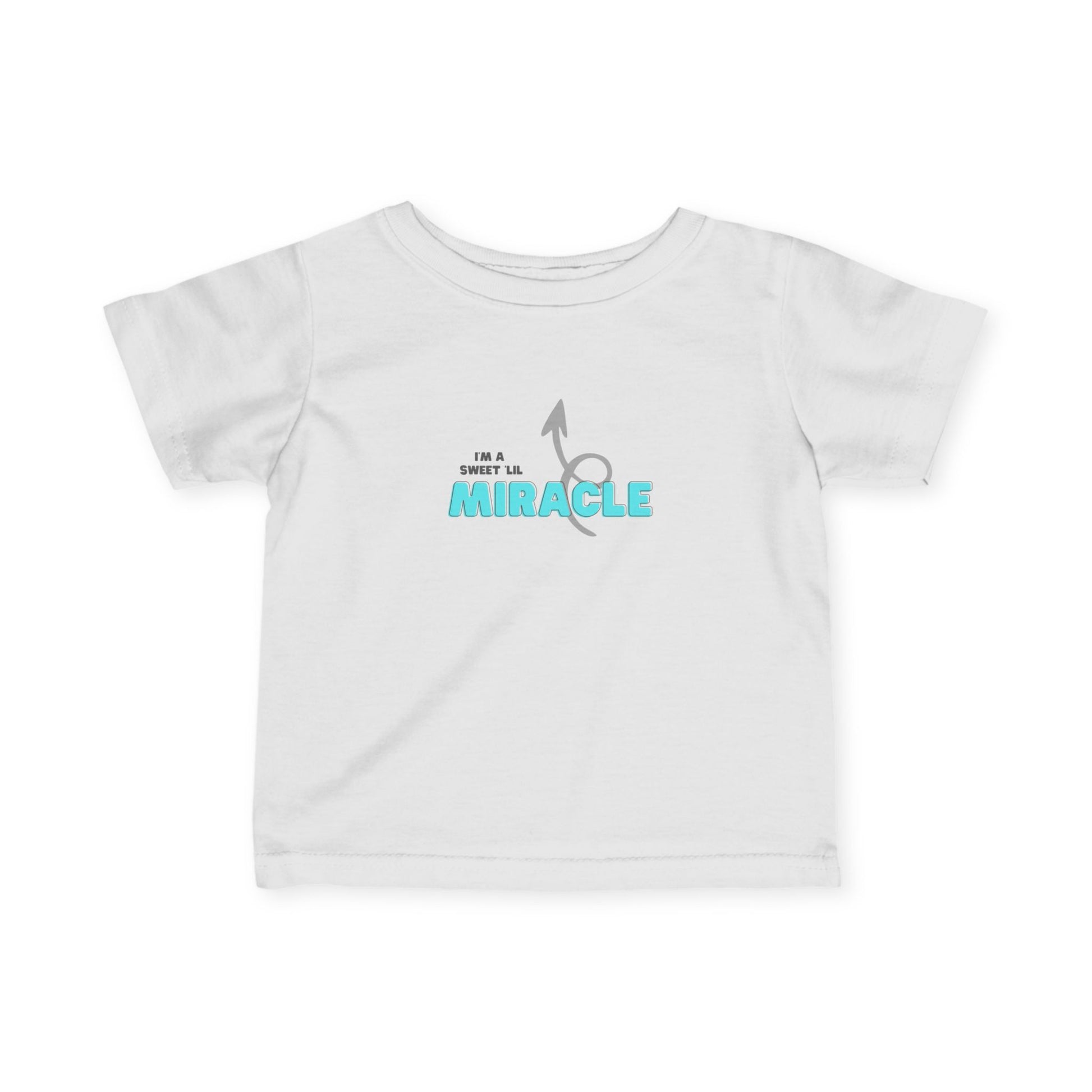 Infant Miracle Tee, Baby Announcement Shirt, Baby Shower Gift, Infant Toddler T-Shirt, Cute Gift for New Parents