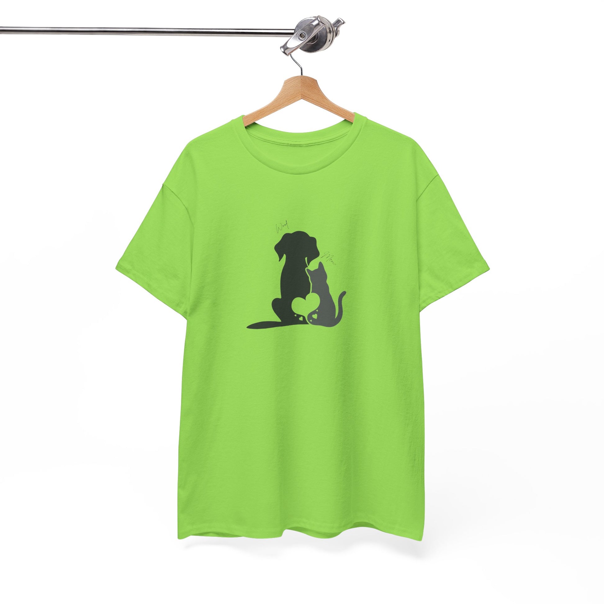 Adorable Pet Love Tee, Unisex Cotton T-Shirt, Animal Lover Gift, Cute Dog Cat Design, Everyday Casual Wear, Perfect for Pet Lovers